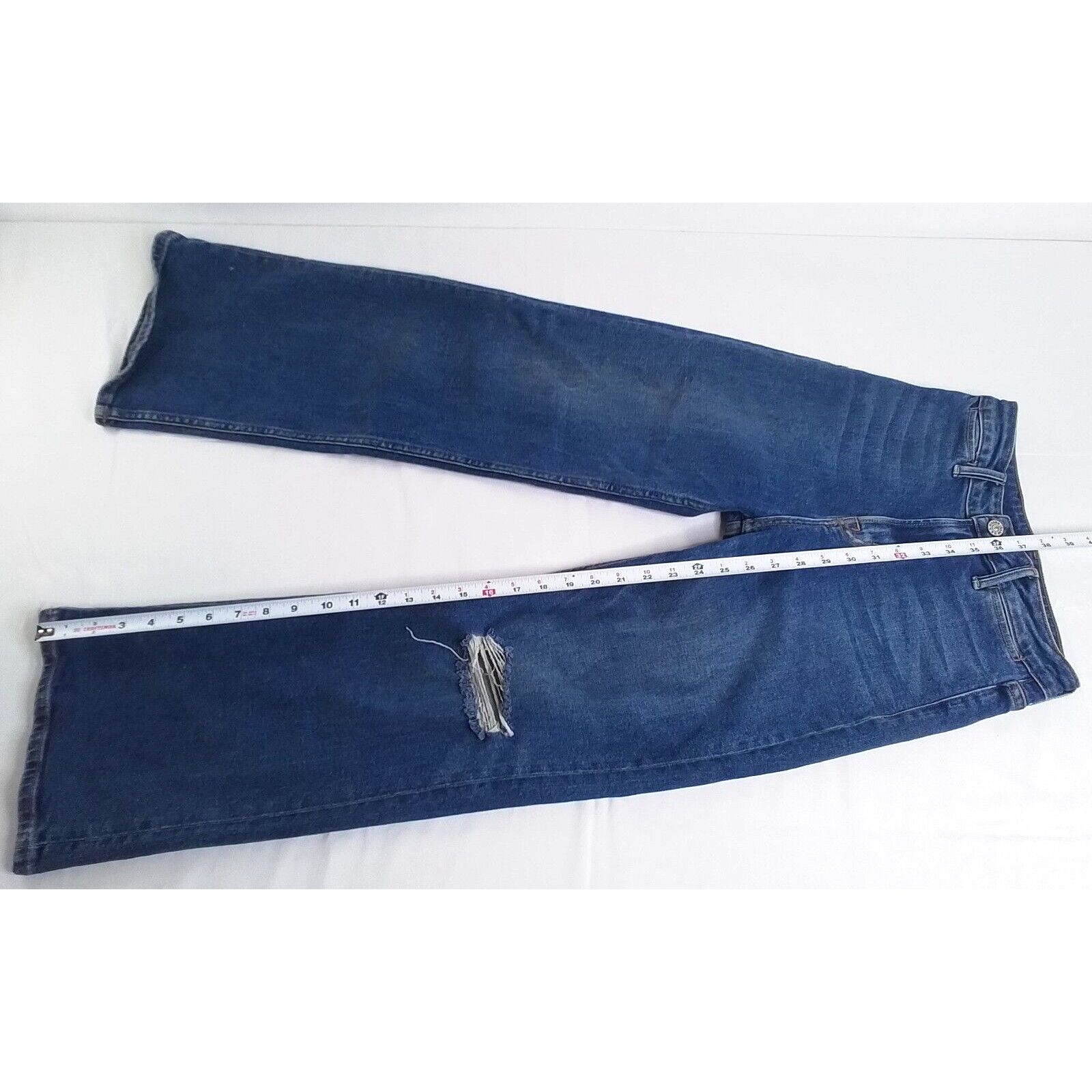 Other NoEnd Wide Leg Crop Denim Jeans Women's Size 25 Size 25" / US 0 / IT 36 - 14 Thumbnail