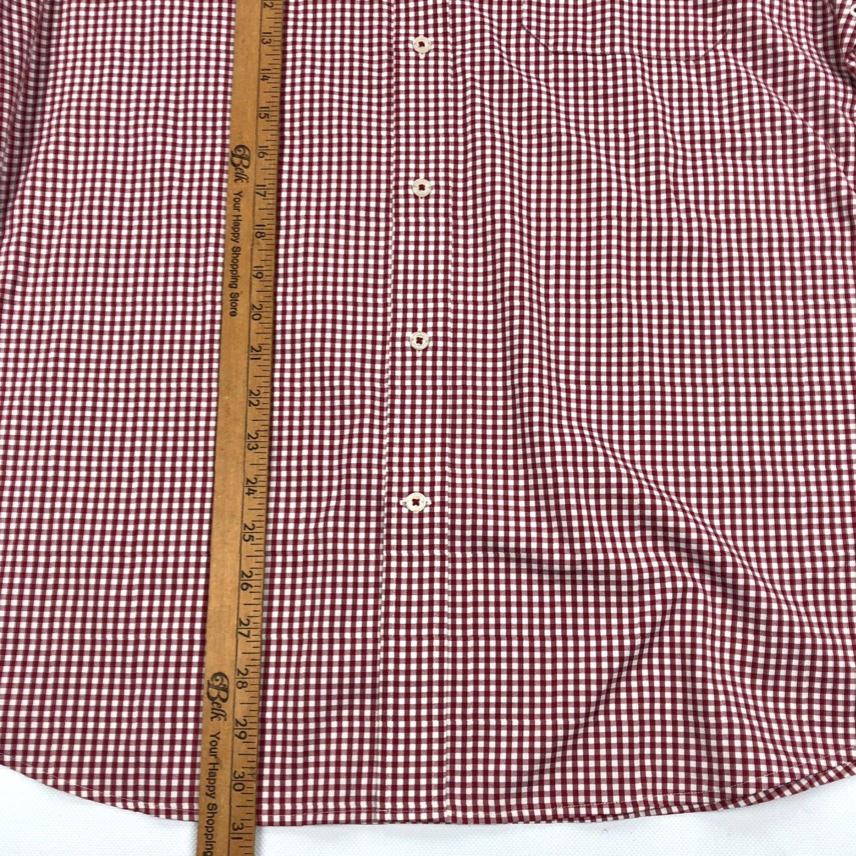 Southern Tide Southern Tide Shirt Mens Large Check Long Sleeve Button Up Intercoastal Red Size US L / EU 52-54 / 3 - 5 Thumbnail