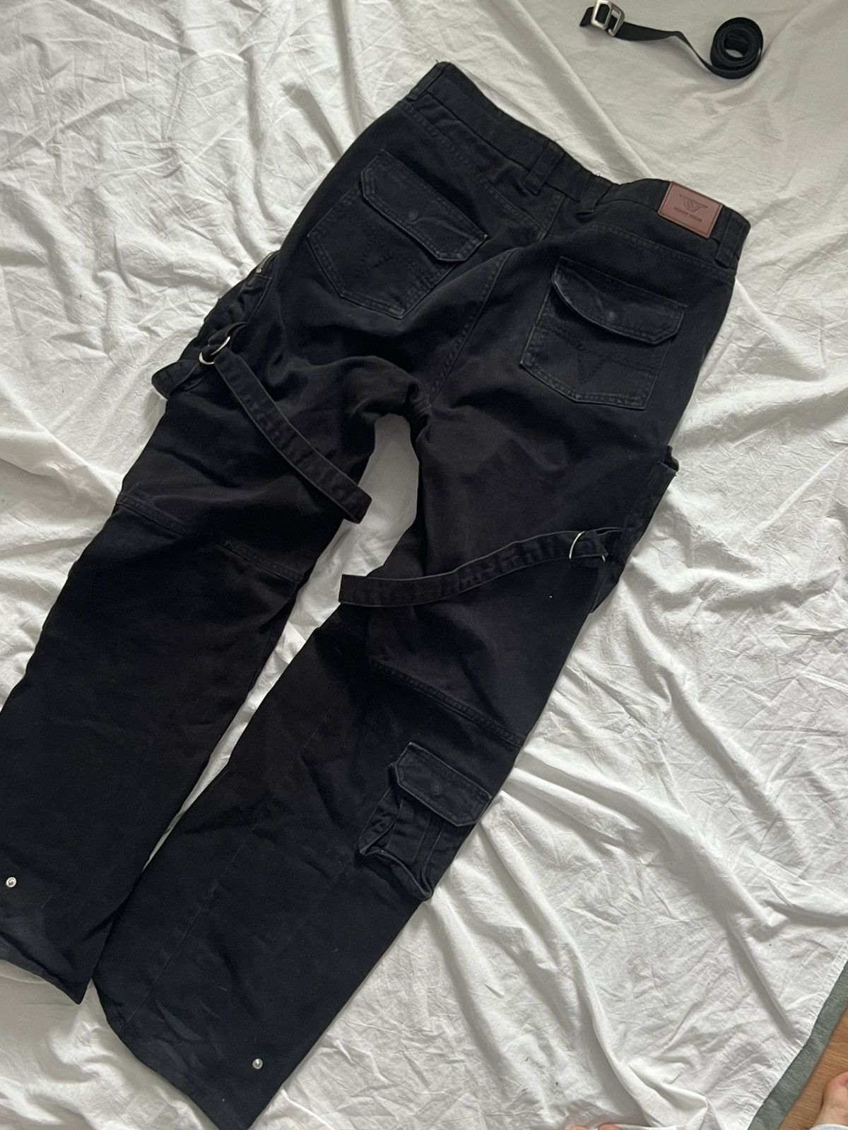 Vintage Black Cargo V2, not used very much Size US 32 / EU 48 - 3 Thumbnail