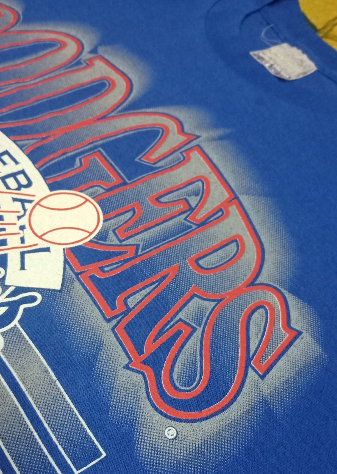 MLB × Vintage Vintage 90s MLB Los Angeles Dodgers T-shirt Size US L / EU 52-54 / 3 - 14 Thumbnail