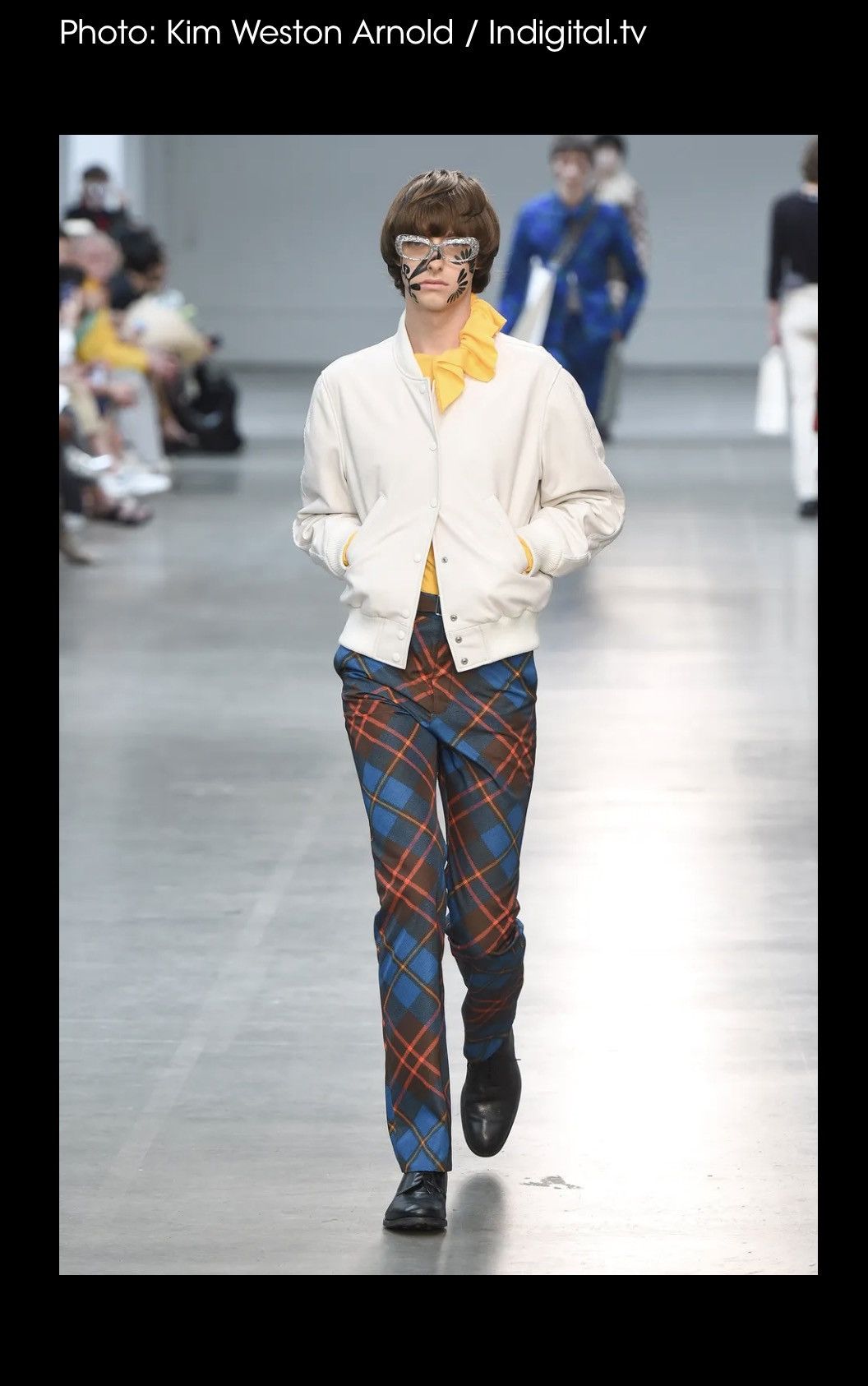 Stefan Cooke Stefan Cooke SS19 Runway Shawl Collar Daisy Shirt Size US L / EU 52-54 / 3 - 24 Thumbnail