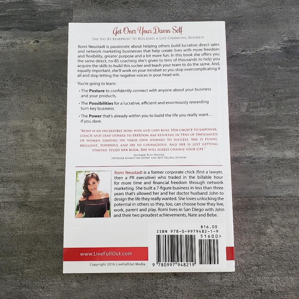 Designer Get Over Your Damn Self Publication Size ONE SIZE - 2 Thumbnail