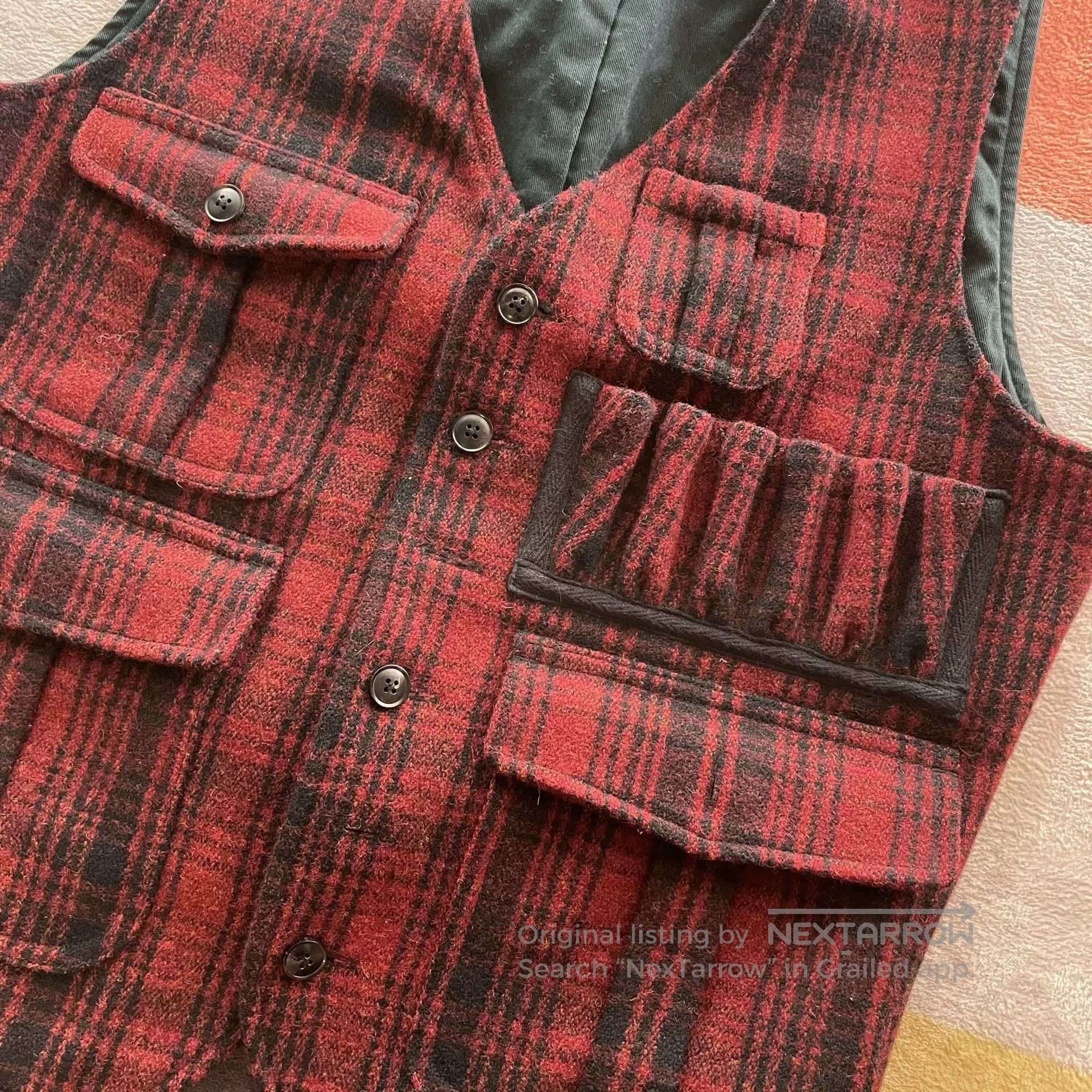 RRL Ralph Lauren RRL Ralph Lauren Limited Hunting Vest. Size US S / EU 44-46 / 1 - 4 Thumbnail