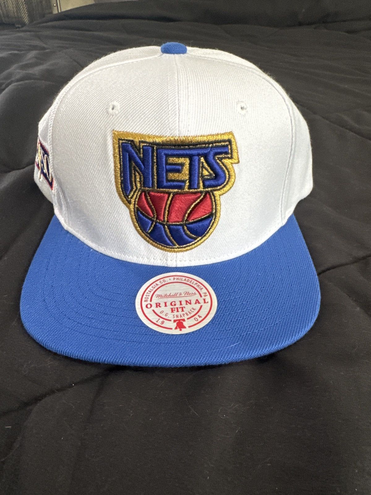 Vintage BROOKLYN NETS ORIGINAL FIT SNAPBACK WITH SIDEPATCH Size ONE SIZE - 2 Thumbnail