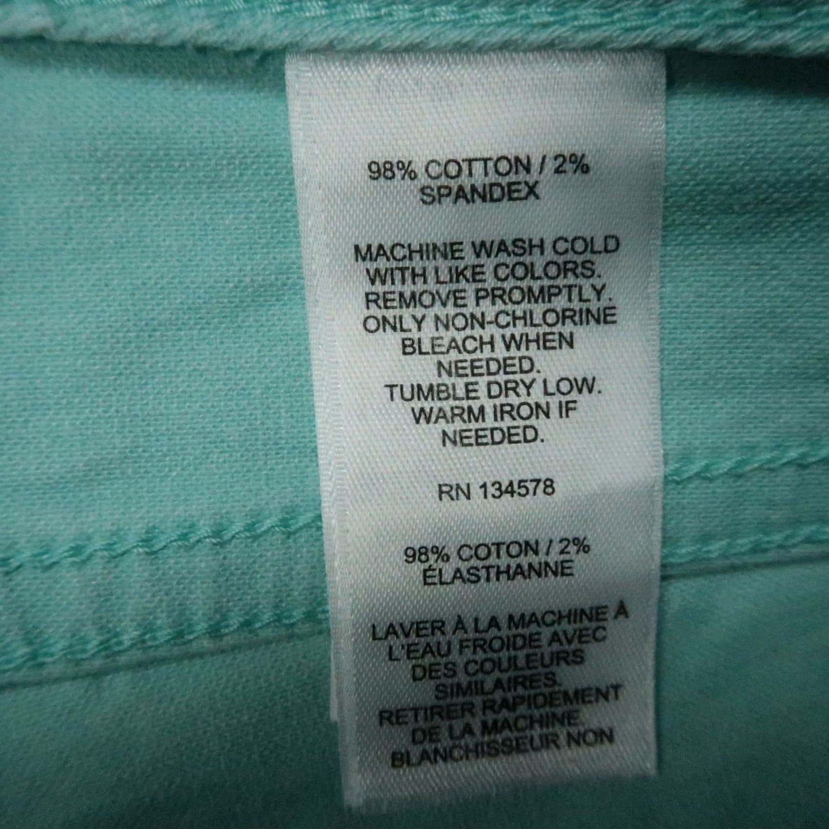 Vineyard Vines Vineyard Vines Pants Mens 28x32 Chino Slim Straight 5 Pocket Blue Cotton Spandex Button Zip Size US 28 / EU 44 - 5 Thumbnail