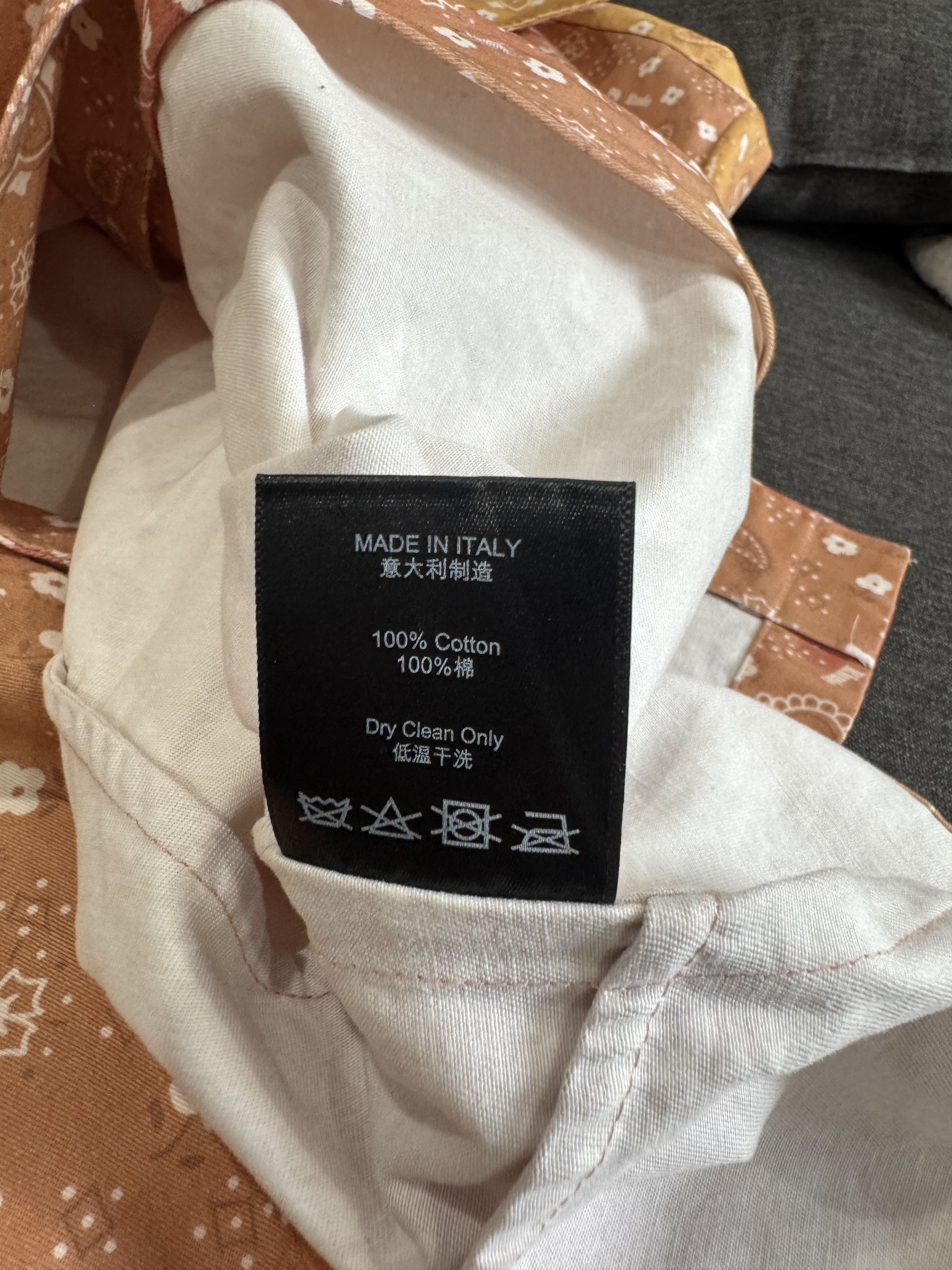 Rhude Rhude Bandana Paisley Button Up Shirt Size Small Size US S / EU 44-46 / 1 - 13 Thumbnail