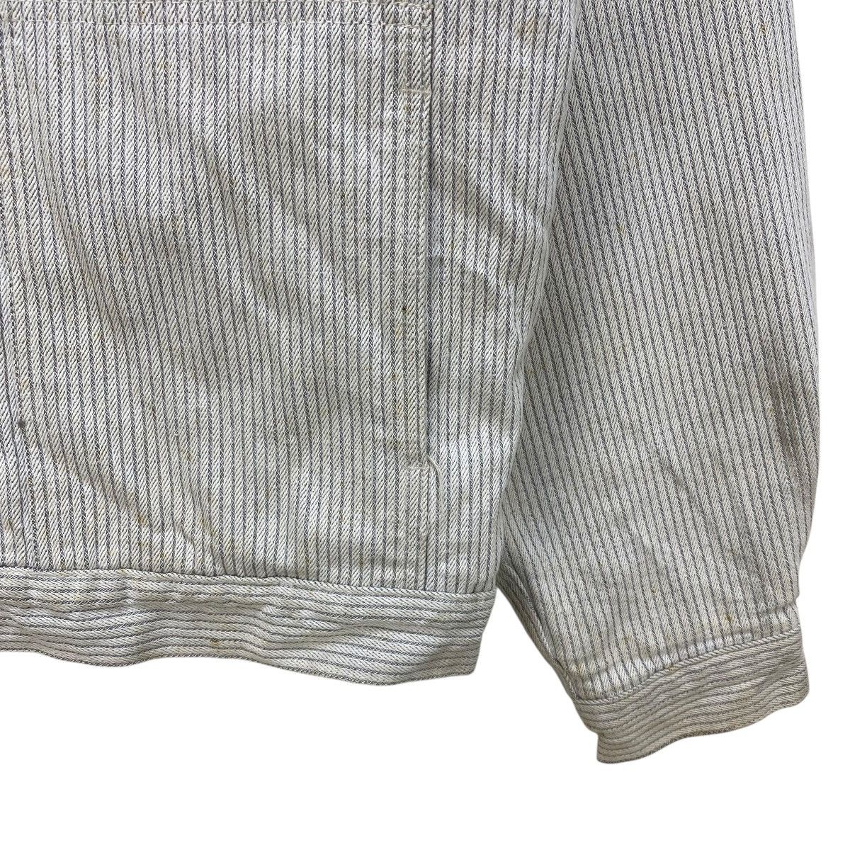 Levi's 💥Vintage Levis Shearling Blanket Hikory Stirpe Style Jacket Size US M / EU 48-50 / 2 - 7 Thumbnail