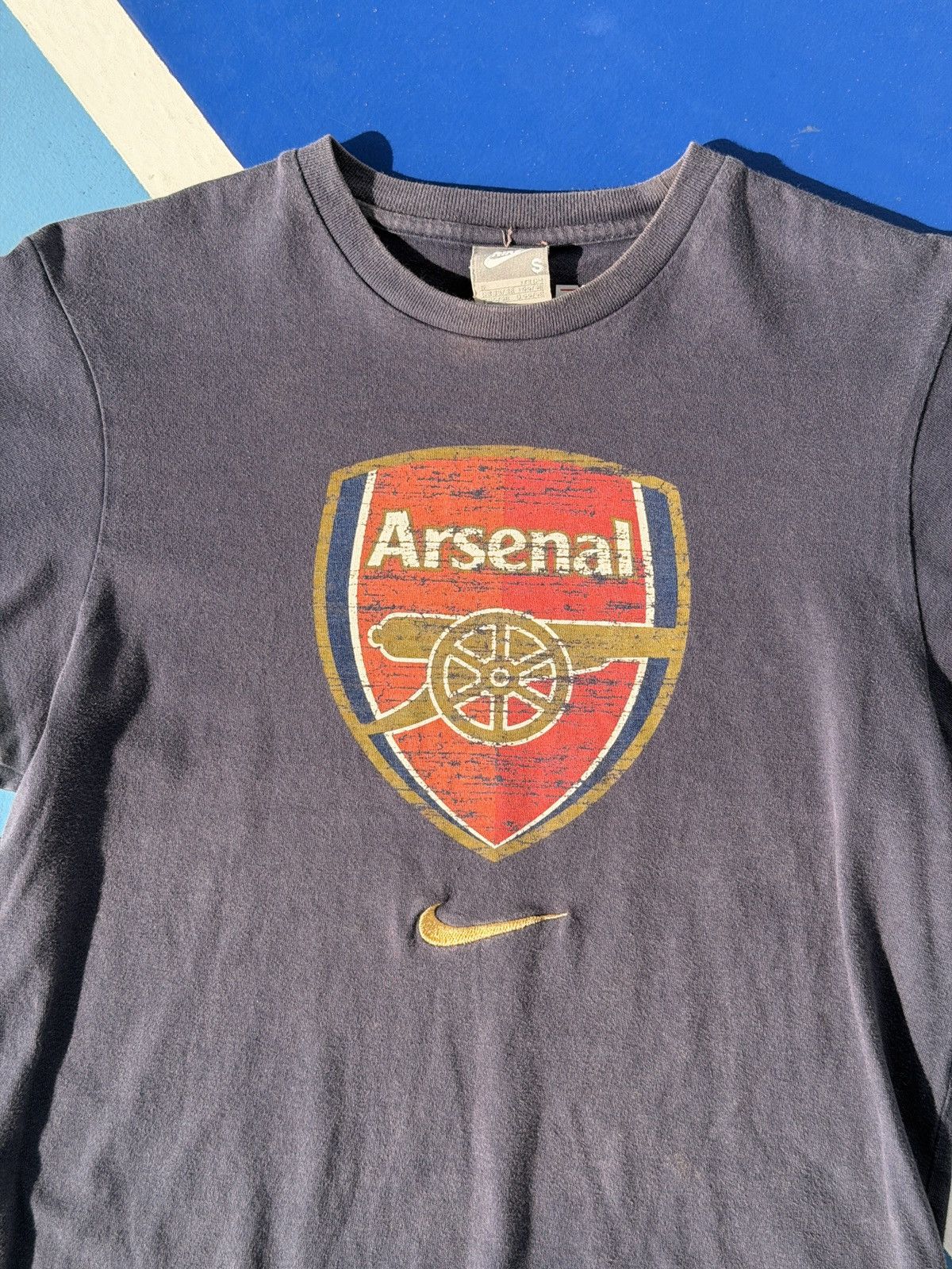 Nike Vintage FC Arsenal 2008 Nike T90 T-shirt Size US S / EU 44-46 / 1 - 2 Thumbnail