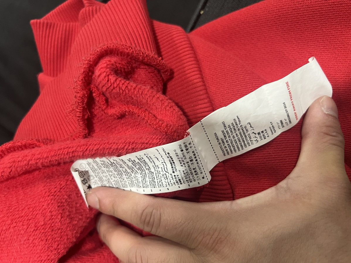 Gosha Rubchinskiy × Kappa GOSHA RUBCHINSKIY kappa sweatshirt red logo crewneck large Size US L / EU 52-54 / 3 - 5 Thumbnail