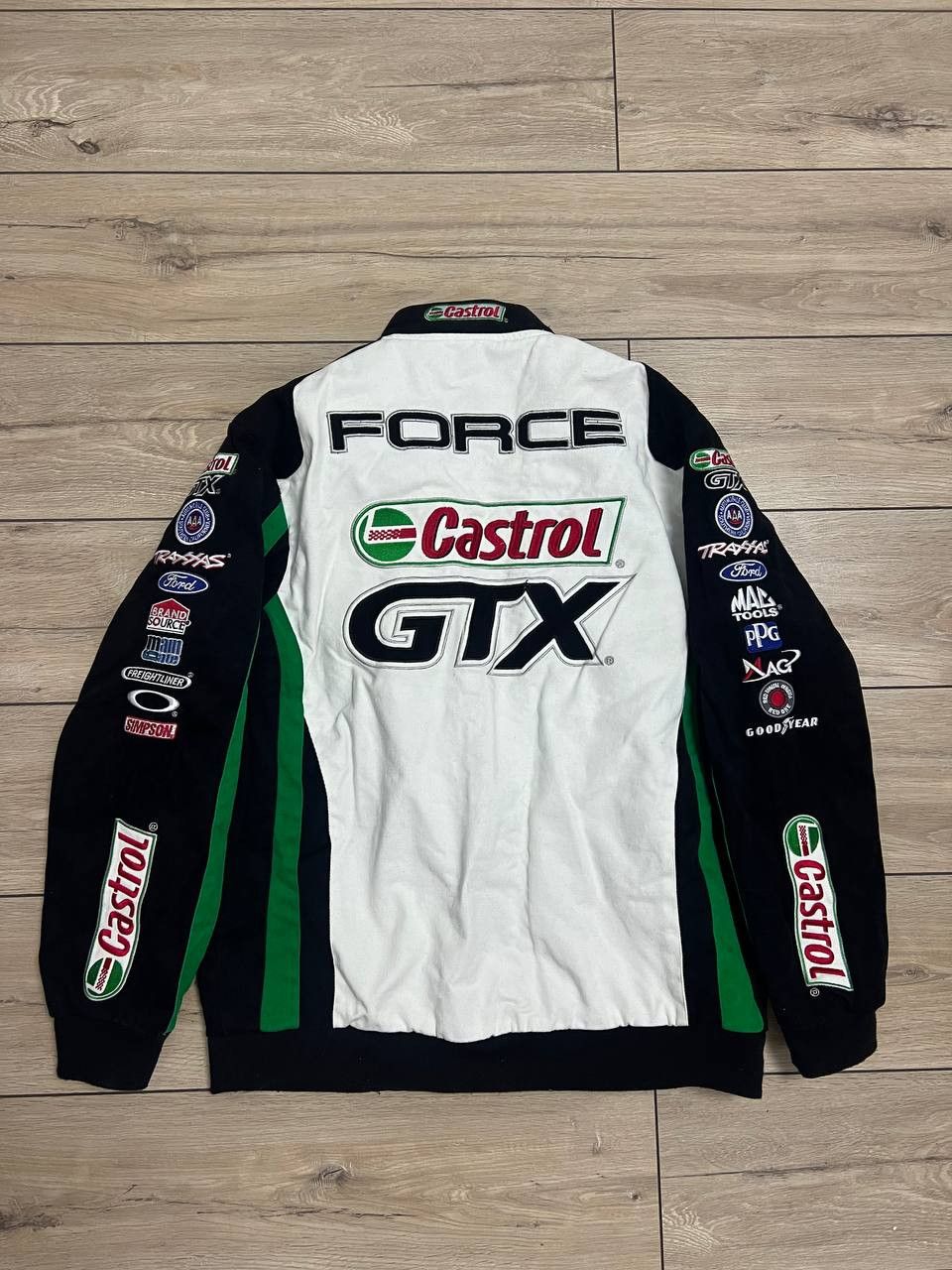 JH Design × Vintage Men Castor GTX JH Design NASCAR Jacket Racing Vintage 2XL Size US XXL / EU 58 / 5 - 5 Thumbnail