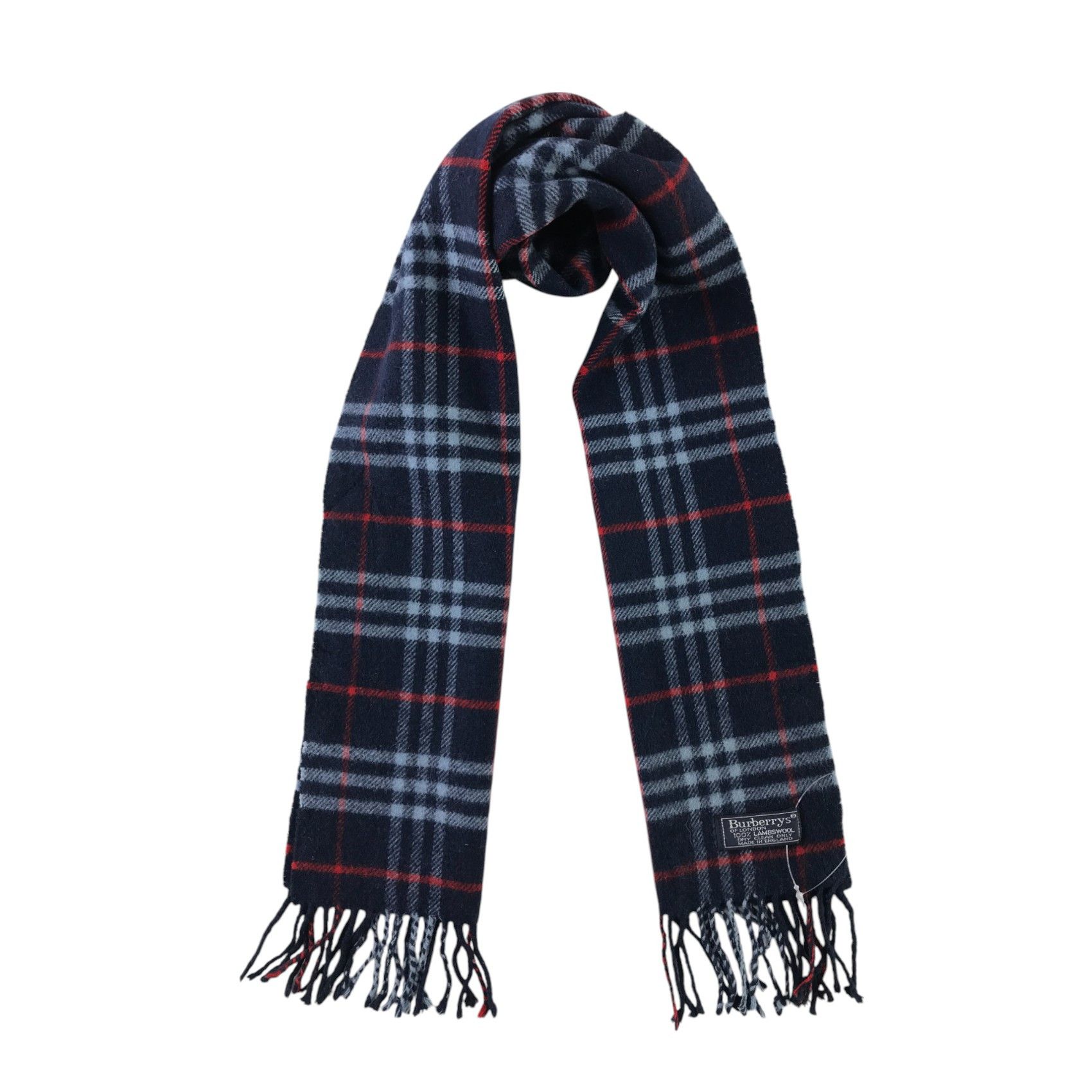 Burberry × Vintage Burberry Scarf / Muffler / Neckwear - WW1927 Size ONE SIZE - 1 Thumbnail