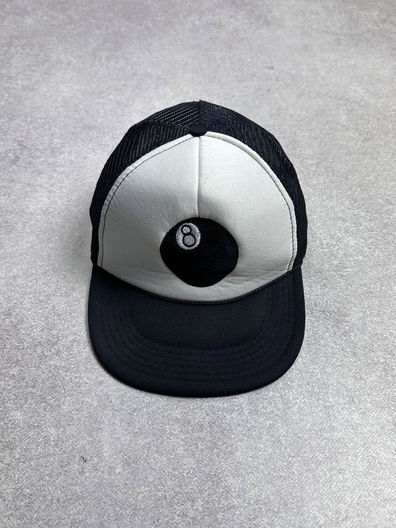 Stussy Vintage Stussy 8 Ball Trucker Hat Y2K Os Size ONE SIZE - 1 Thumbnail