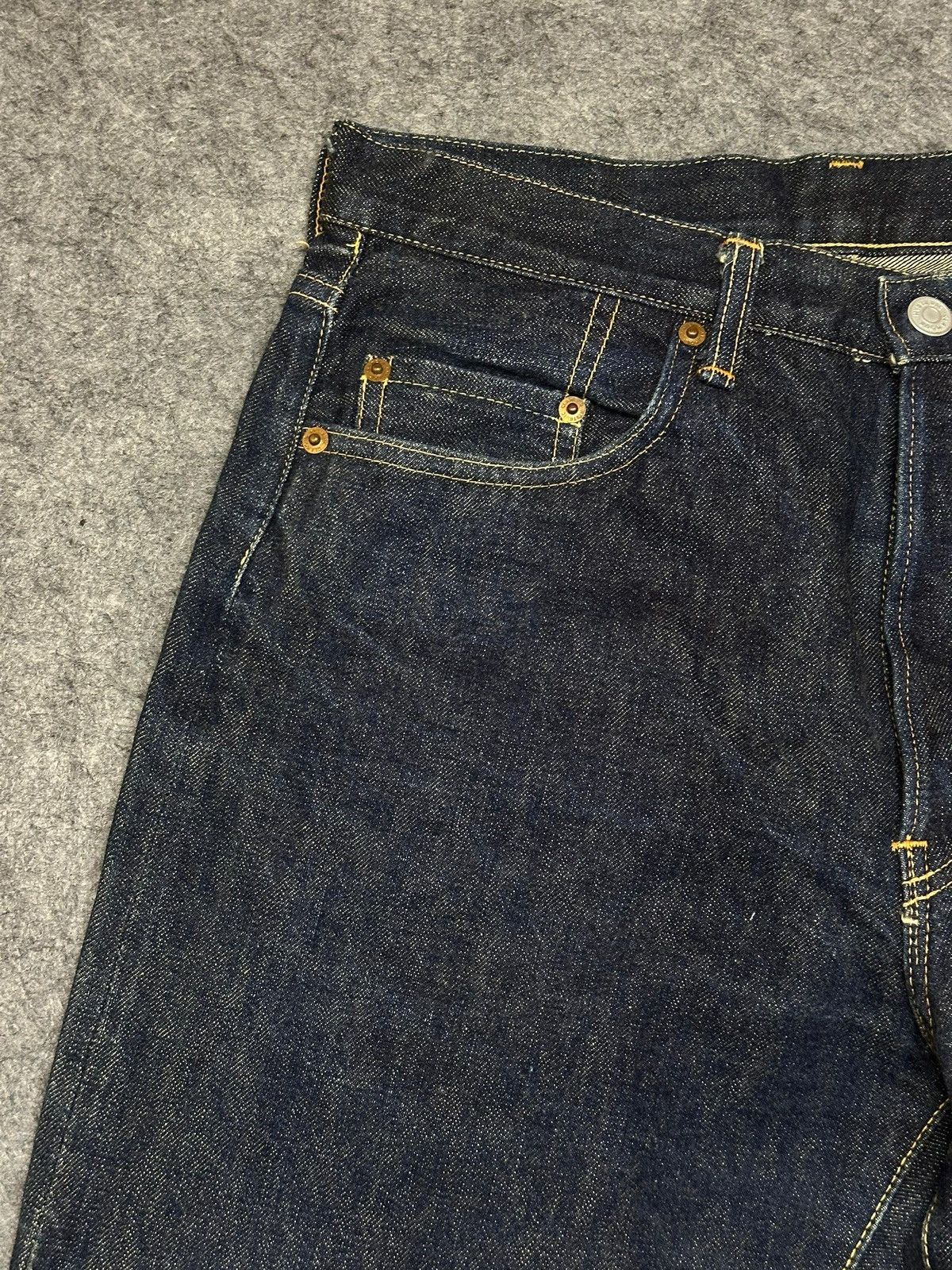 Hysteric Glamour vintage hysteric glamour dark wash selvedge denim jeans. Size US 30 / EU 46 - 4 Thumbnail