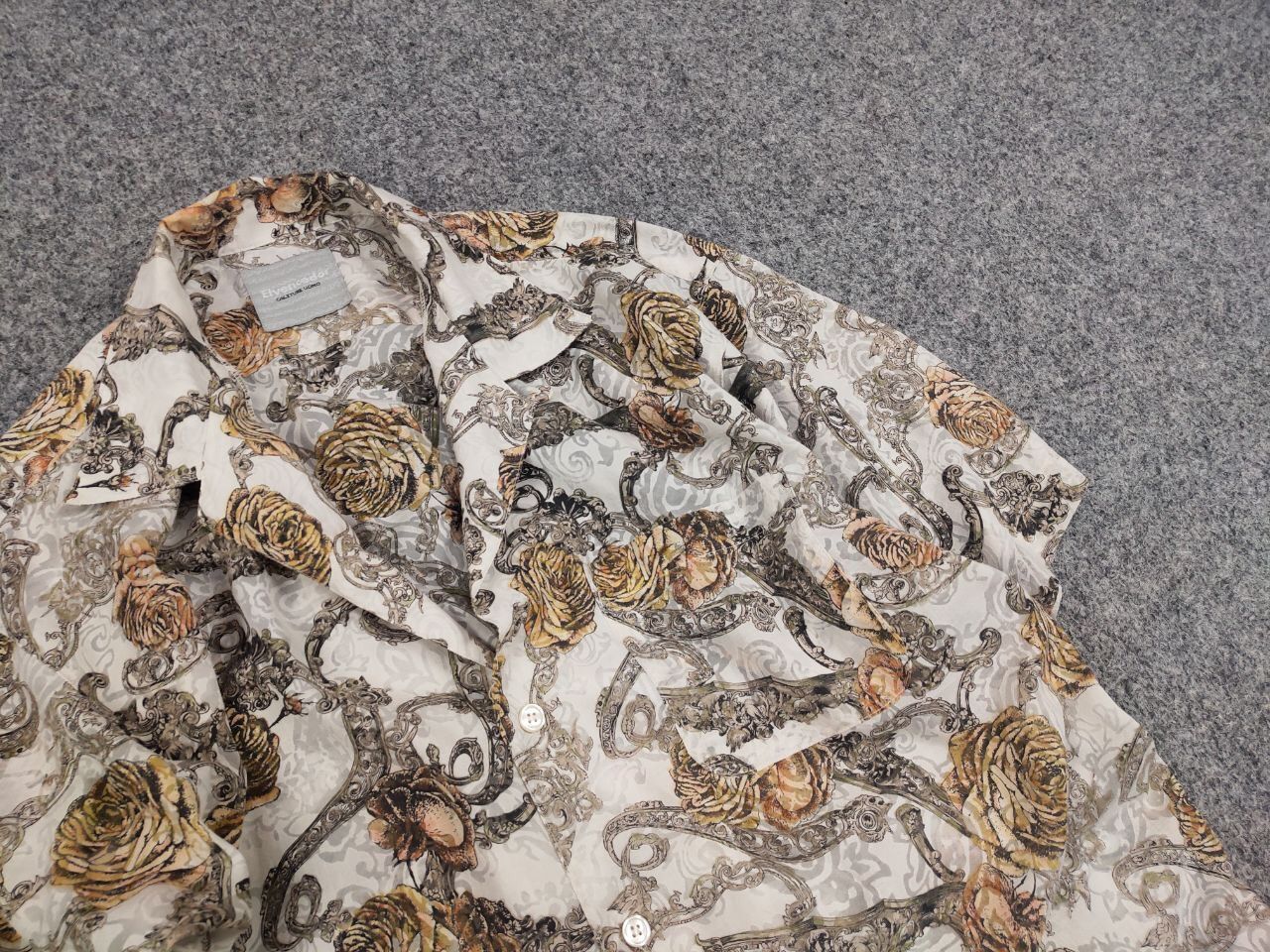 Japanese Brand Vintage 90's ElVencedor Uomo Japan Light Prin Flowers Shirt Size US L / EU 52-54 / 3 - 10 Thumbnail