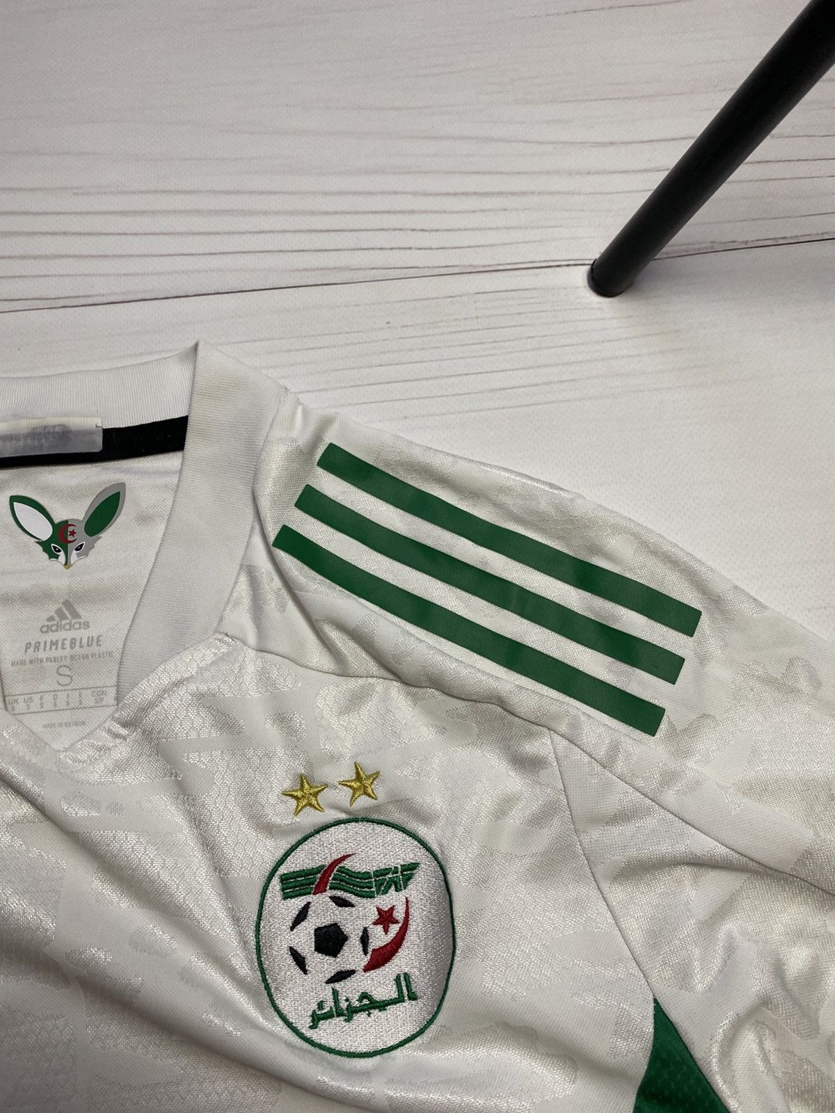 Adidas Adidas Algeria 2020 home soccer football y2k jersey Size US S / EU 44-46 / 1 - 14 Thumbnail