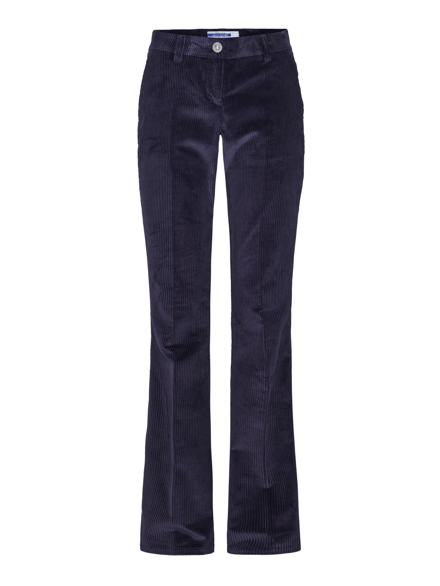 Jacob Cohen JACOB COHEN "INEZ" WOMENS CORDUROY FLARED TROUSERS PANTS Size 32" / US 10 / IT 46 - 4 Thumbnail