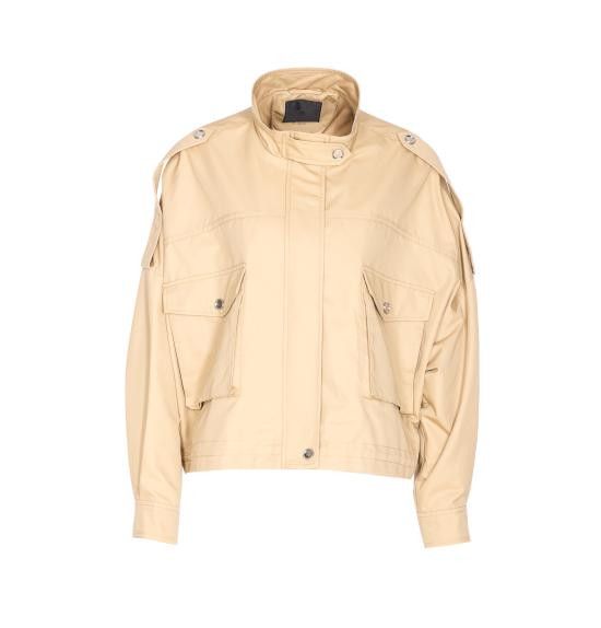Pinko PINKO Women Jackets 104682 A1PRC65 Beige Size S / US 4 / IT 40 - 1 Thumbnail
