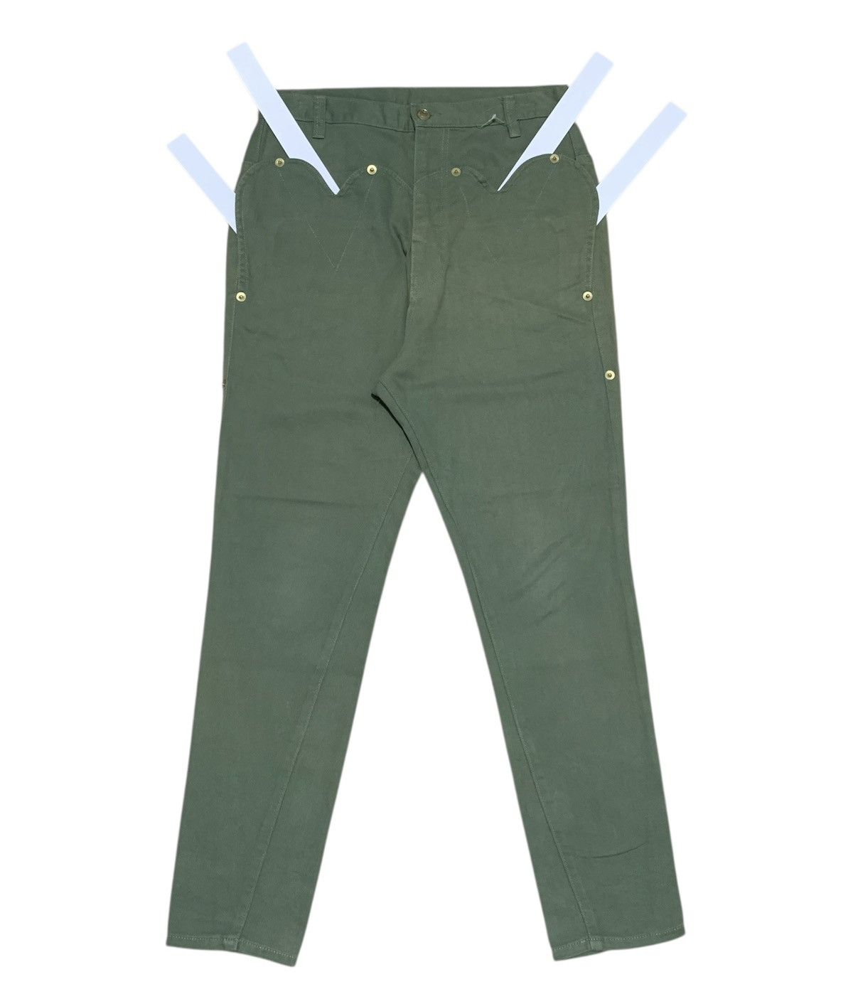 Japanese Brand Mercibeaucoup Issey Miyake Jevous Enprie Drop Crotch Pants Size US 29 - 3 Thumbnail