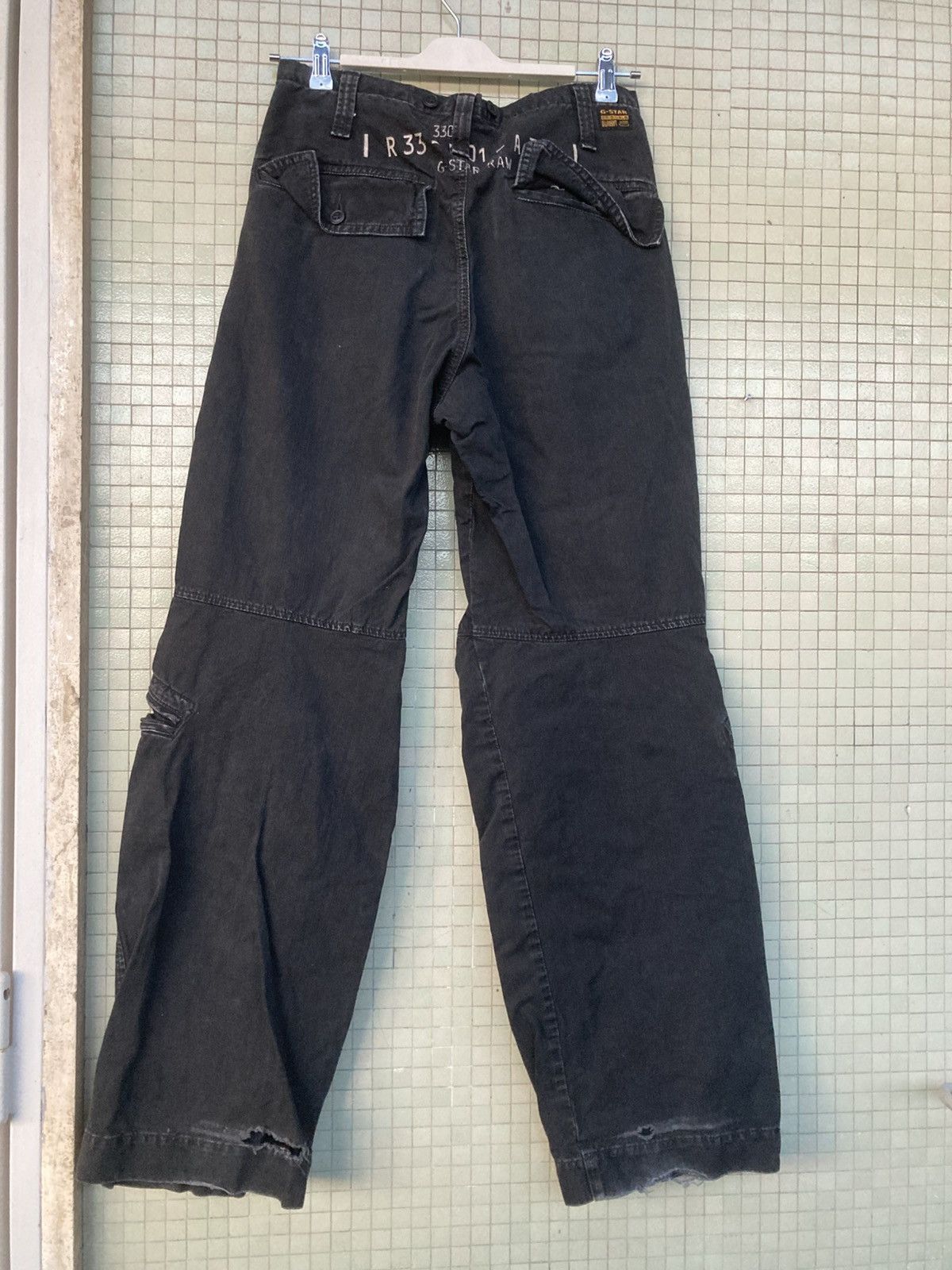 G-Star Black G-Star raw baggy cargo trousers Size US 30 / EU 46 - 7 Thumbnail