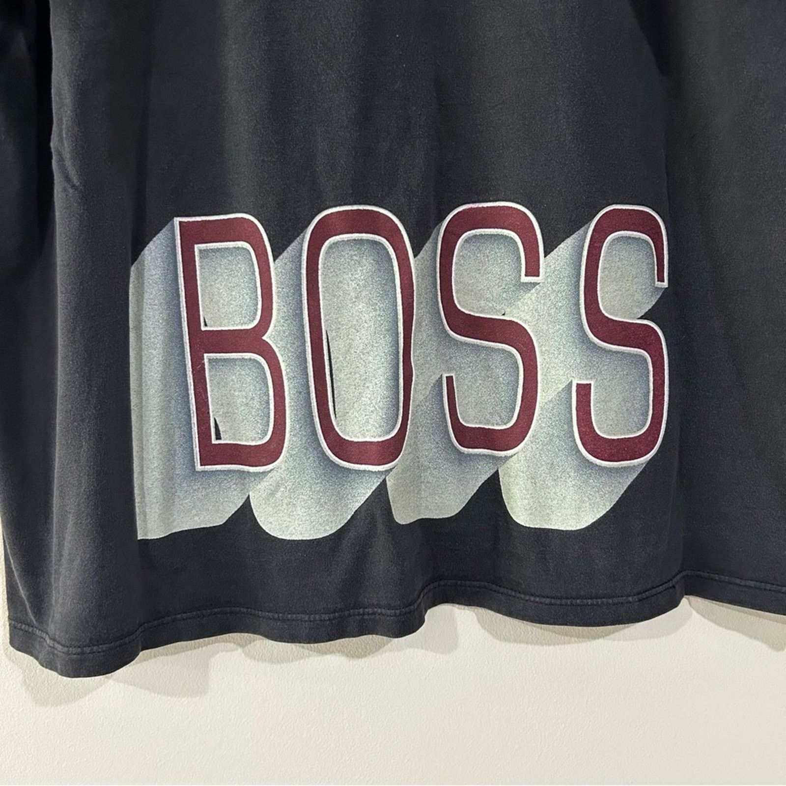 Other Vintage Boss Logo Faded Shirt Size US XXL / EU 58 / 5 - 4 Thumbnail
