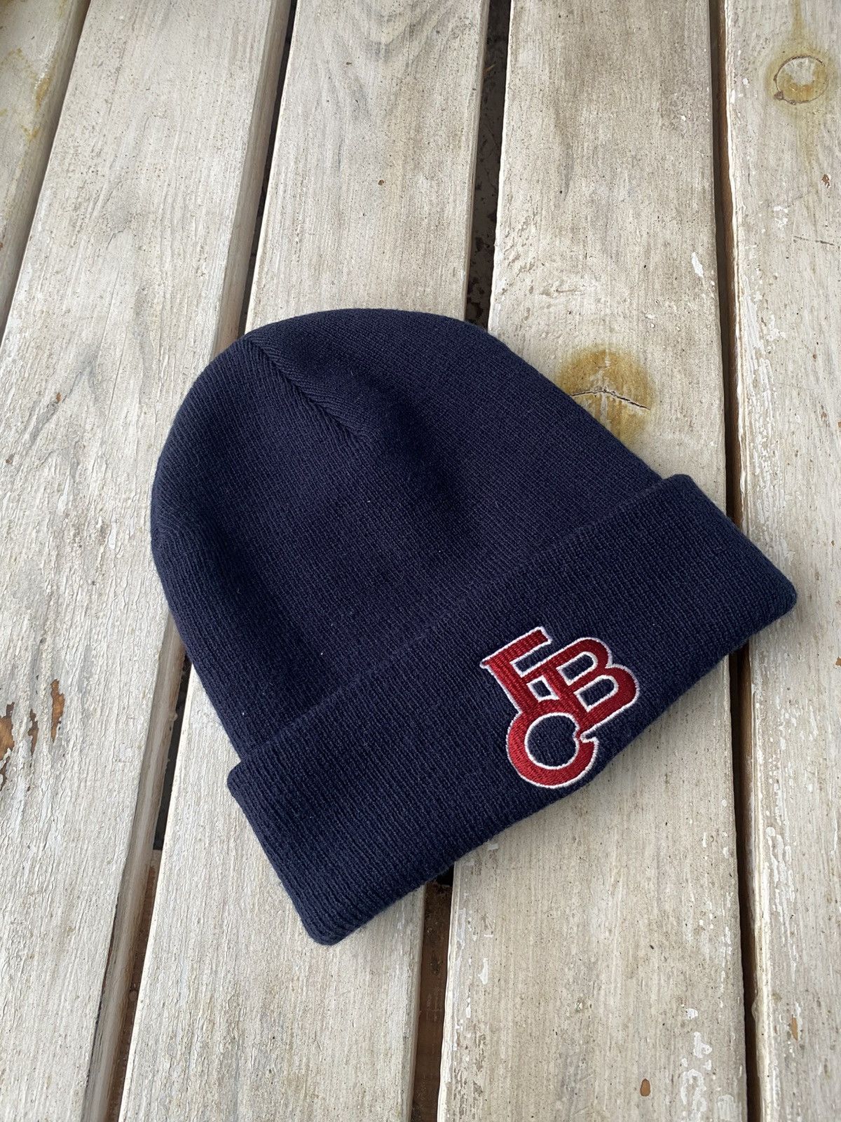Vintage FCB BARCELONA Beanie HAT Y2K Size ONE SIZE - 1 Thumbnail