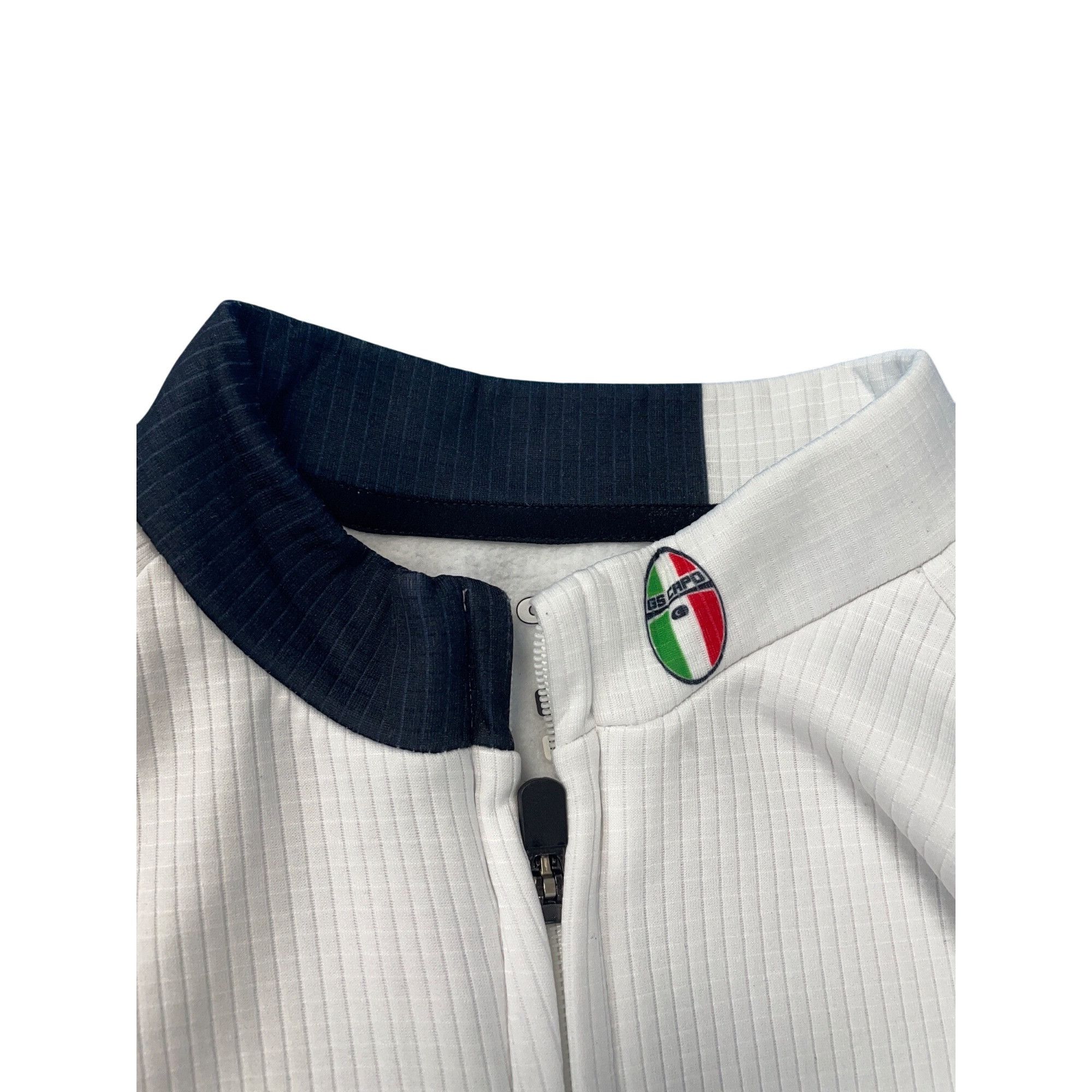 Other Capo GS (Gruppo Supportivo) Mens white black Full Zip Jersey Size US L / EU 52-54 / 3 - 5 Thumbnail