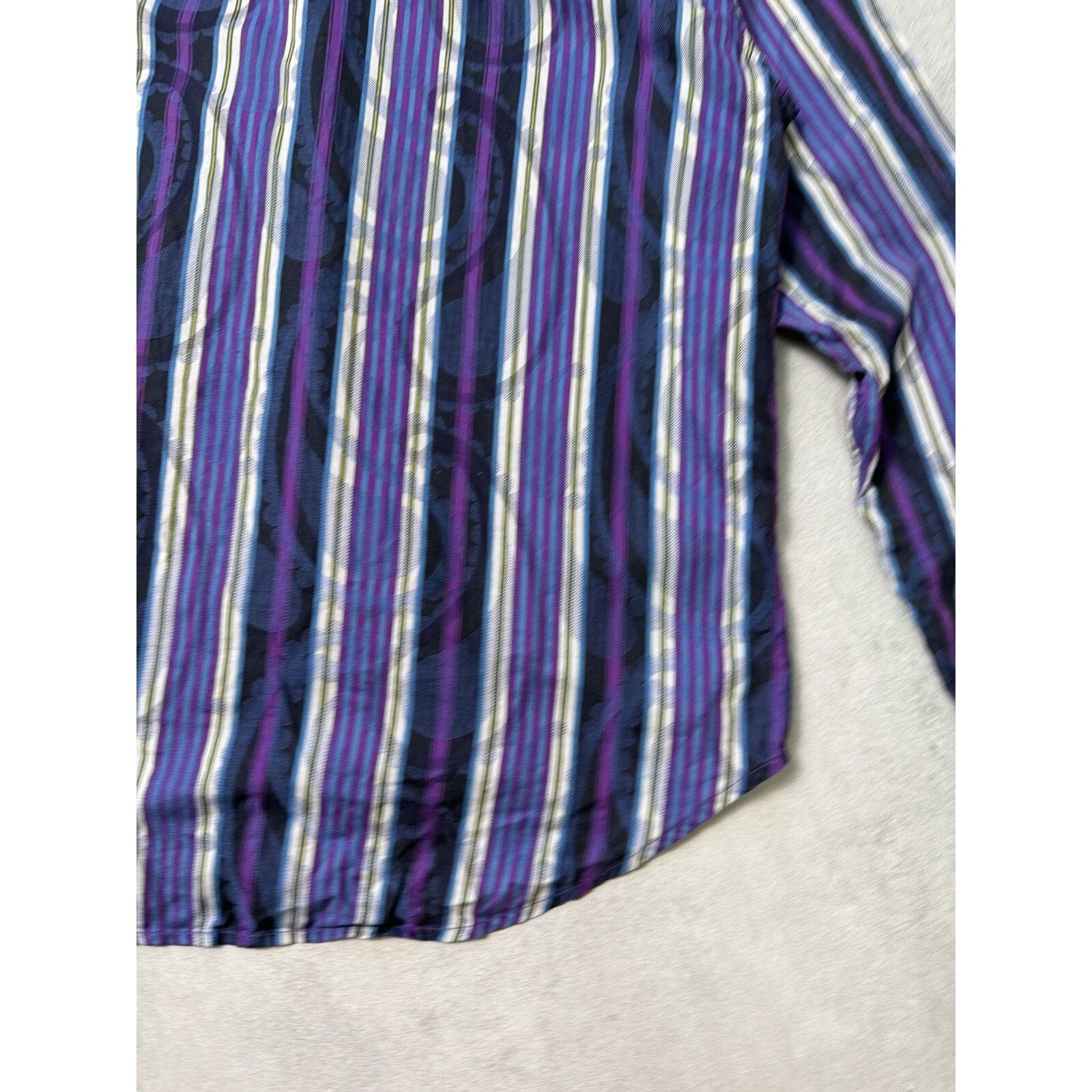 Robert Graham Robert Graham Multicolored Long Sleeve Button Up Shirt Size US M / EU 48-50 / 2 - 21 Thumbnail