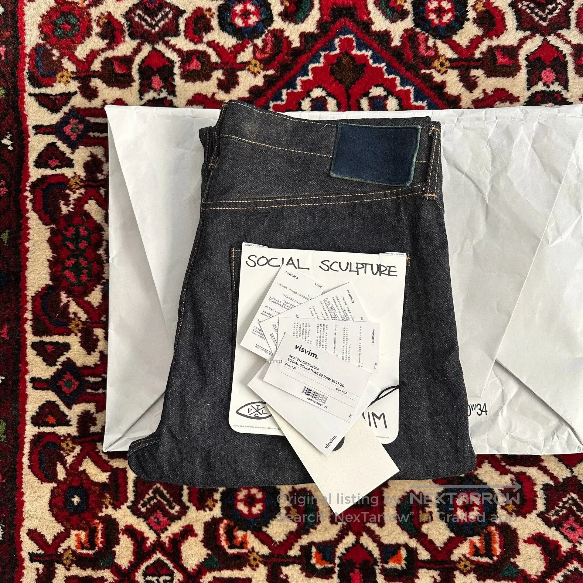 Visvim visvim 23AW Mud Dyed Denim Pants. Size US 34 / EU 50 - 8 Thumbnail