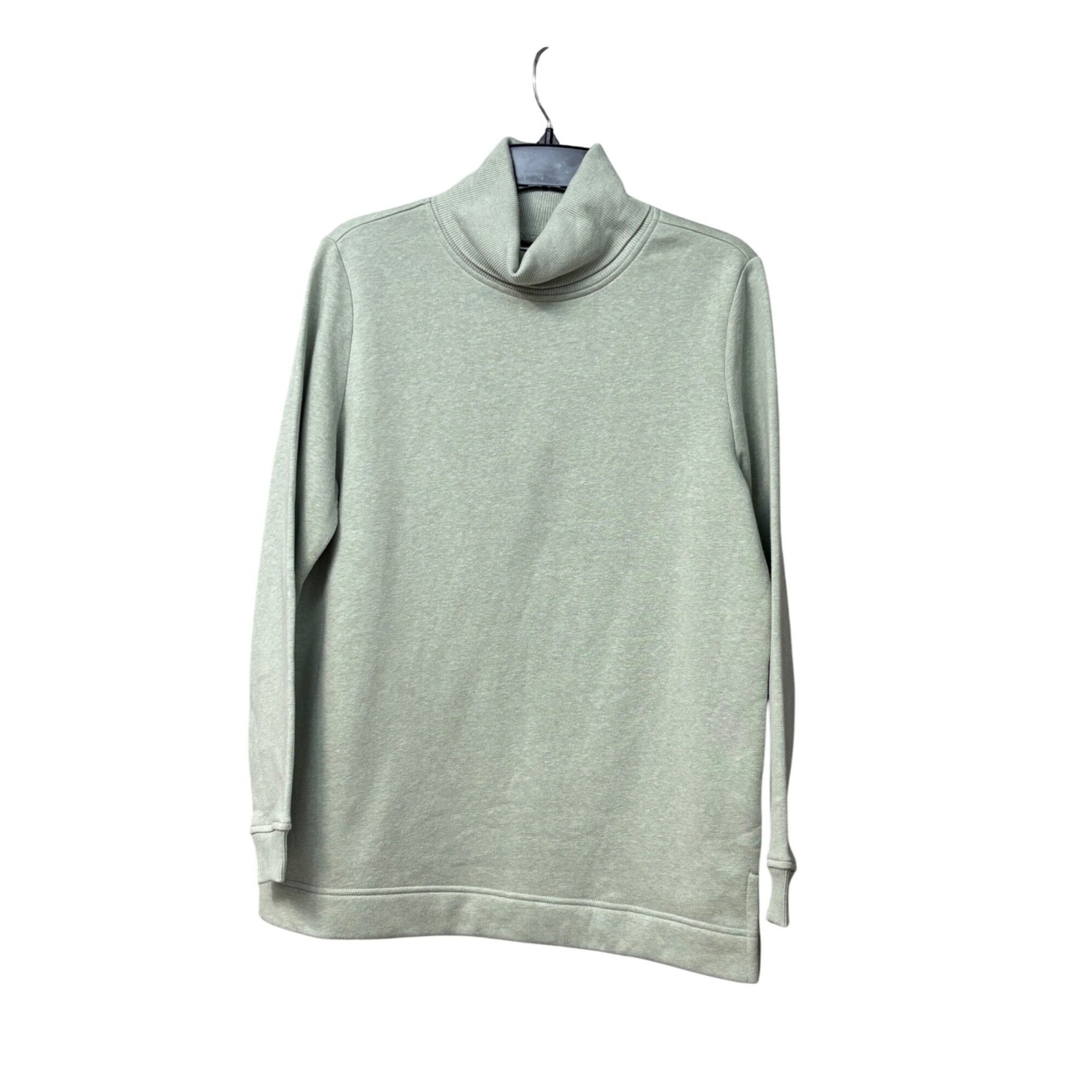 Other Karen Scott Women's Luxesoft Turtleneck Top, Aqua Chill Heat Size M / US 6-8 / IT 42-44 - 5 Thumbnail