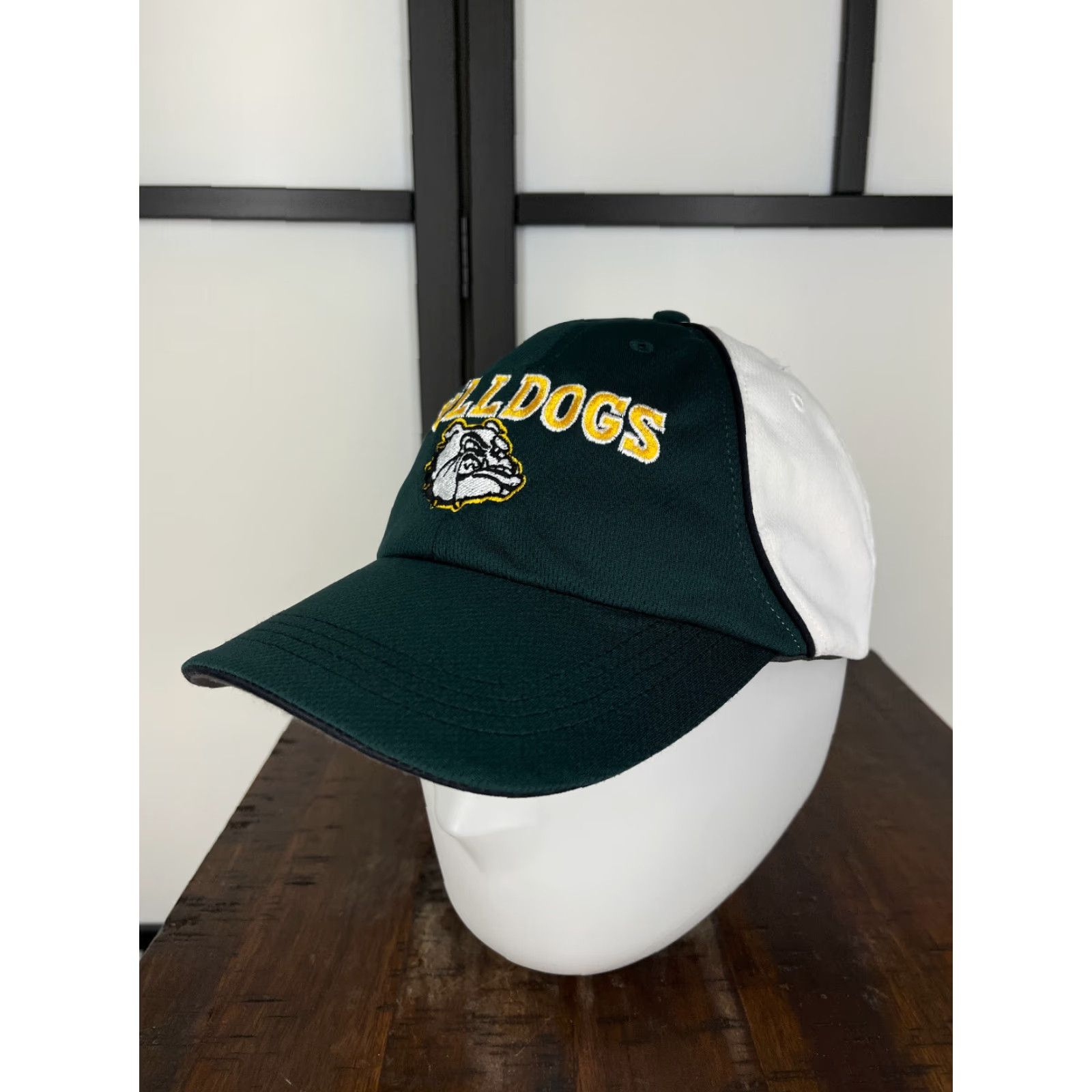 Vintage Richardson Green Baseball Cap Hat Adjustable One Size Adult Men Polyester Solid Shirt Style - Logo 90s, Casual Sports Boys Mens Size ONE SIZE - 4 Thumbnail