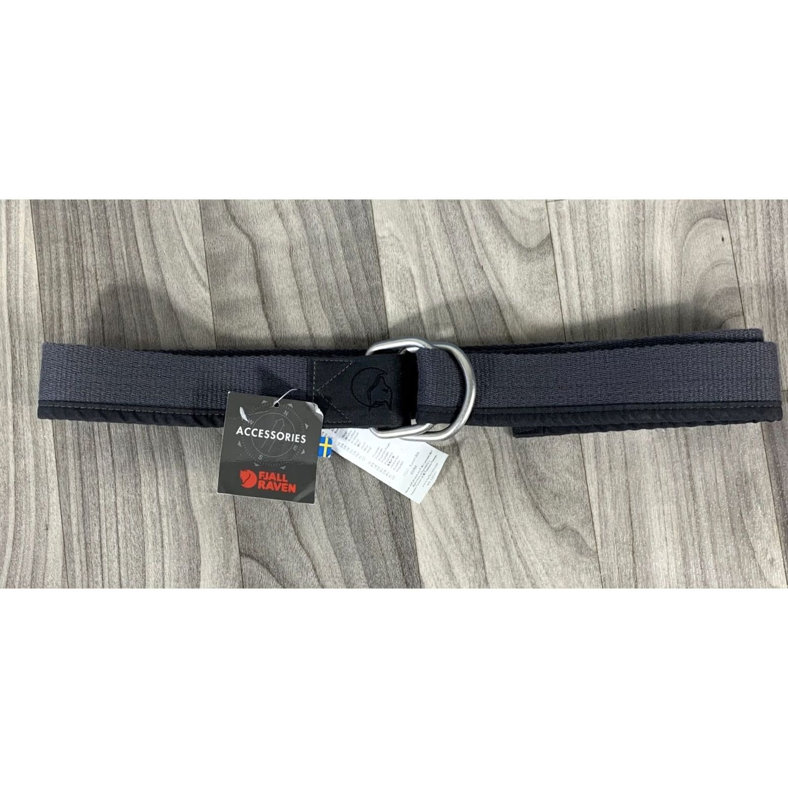 Vintage Fjallraven Belt 77211 One Size Dark Gray 120cm Adjustable Buckle Men Outdoor Nature Hiking Trekking Regular Modern Outdoor Belt Size ONE SIZE - 2 Thumbnail