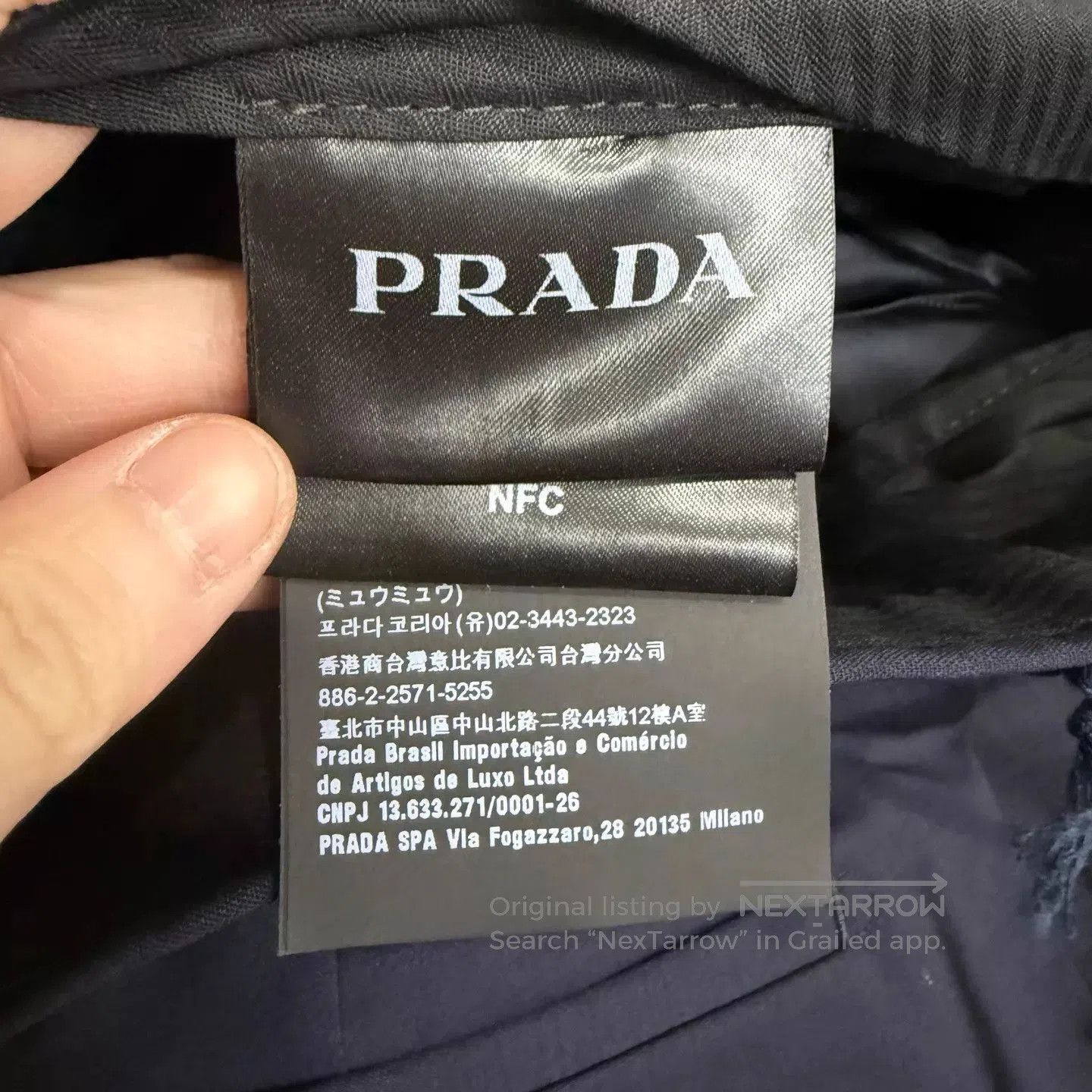 Prada Blue Casual Pants Size 28. Size US 28 / EU 44 - 4 Thumbnail