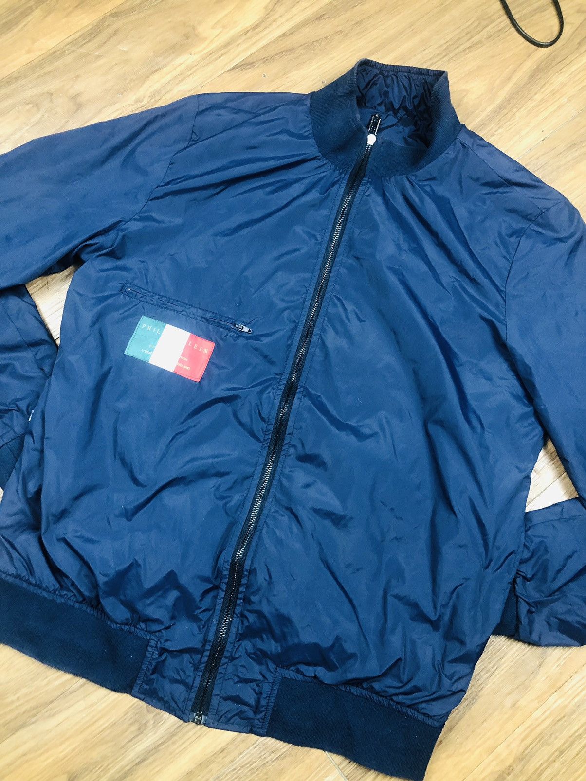 Philipp Plein Philipp Plein Homme Windbreaker Jacket (39) Size US L / EU 52-54 / 3 - 3 Thumbnail