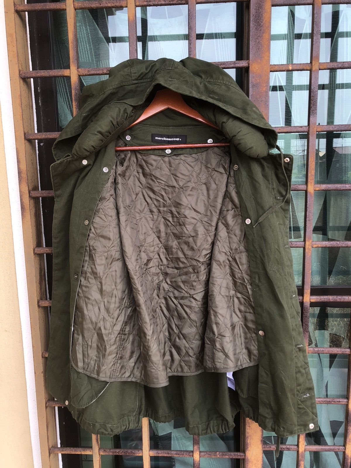 mercibeaucoup Mercibeaucoup Green Parka Jacket With Hodie Size XS / US 0-2 / IT 36-38 - 6 Thumbnail