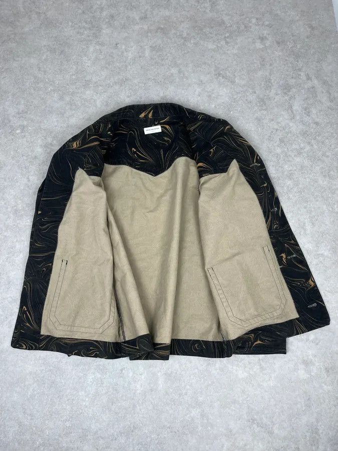 Dries Van Noten Dries Van Noten Marble Effect Black Jacket Size US M / EU 48-50 / 2 - 10 Thumbnail