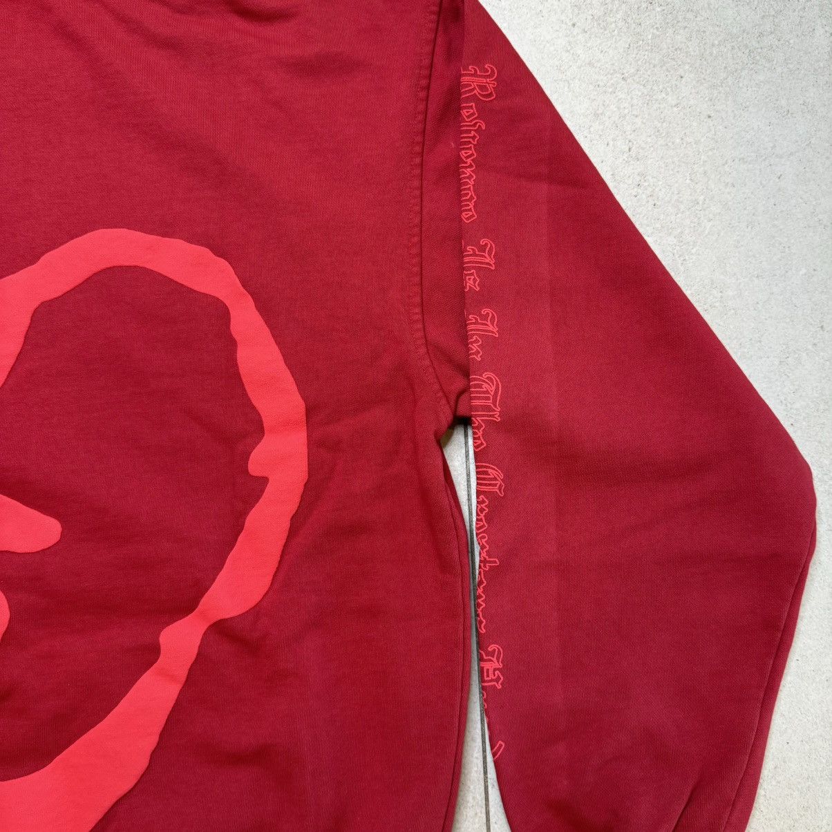 Revenge Revenge X Lightning Heartbreak Hoodie Red/Red SIZE MEDIUM Size US M / EU 48-50 / 2 - 8 Thumbnail