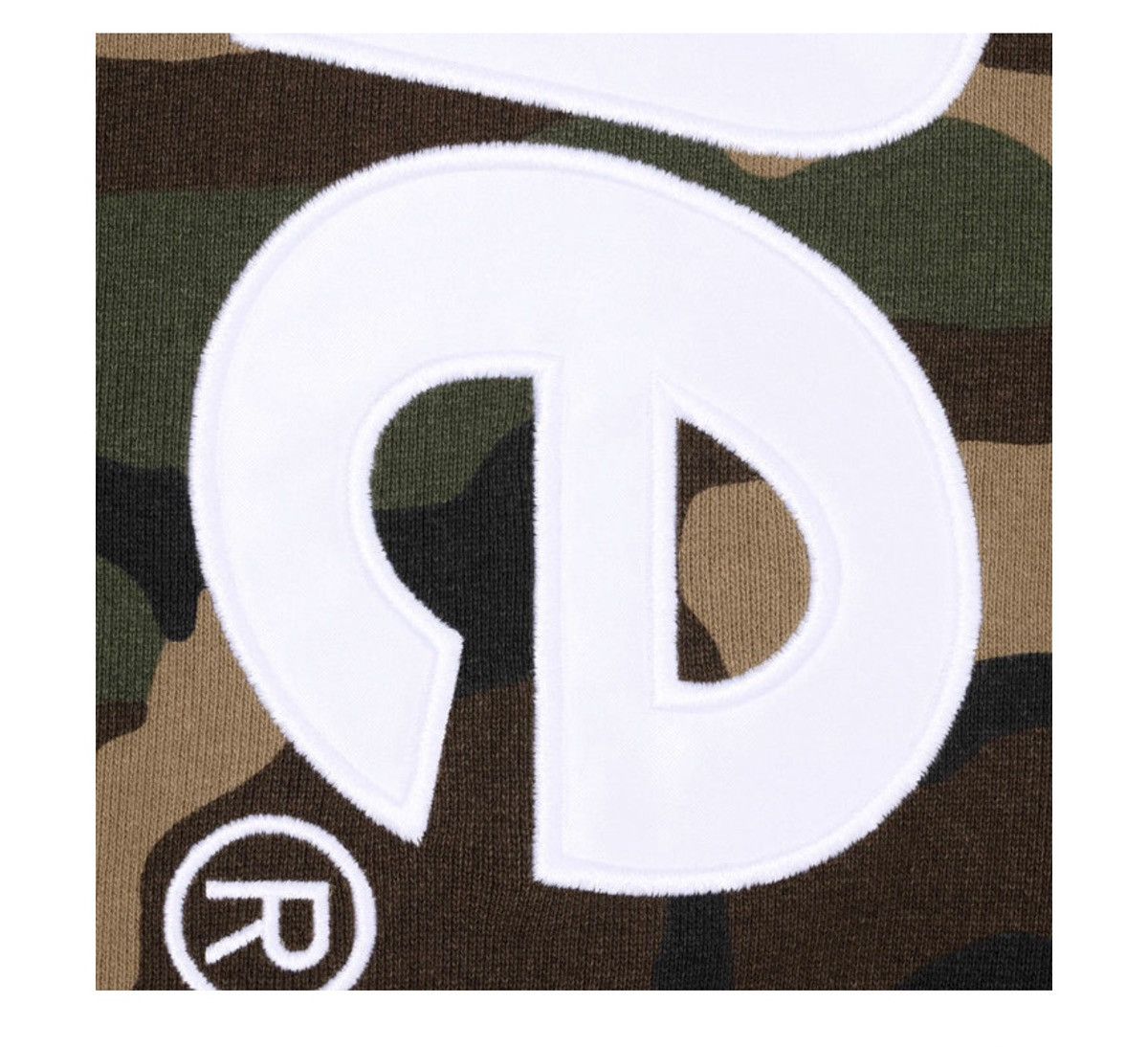 Supreme Supreme Satin Applique Hooded Sweatshirt (SS26) Size US XL / EU 56 / 4 - 3 Thumbnail