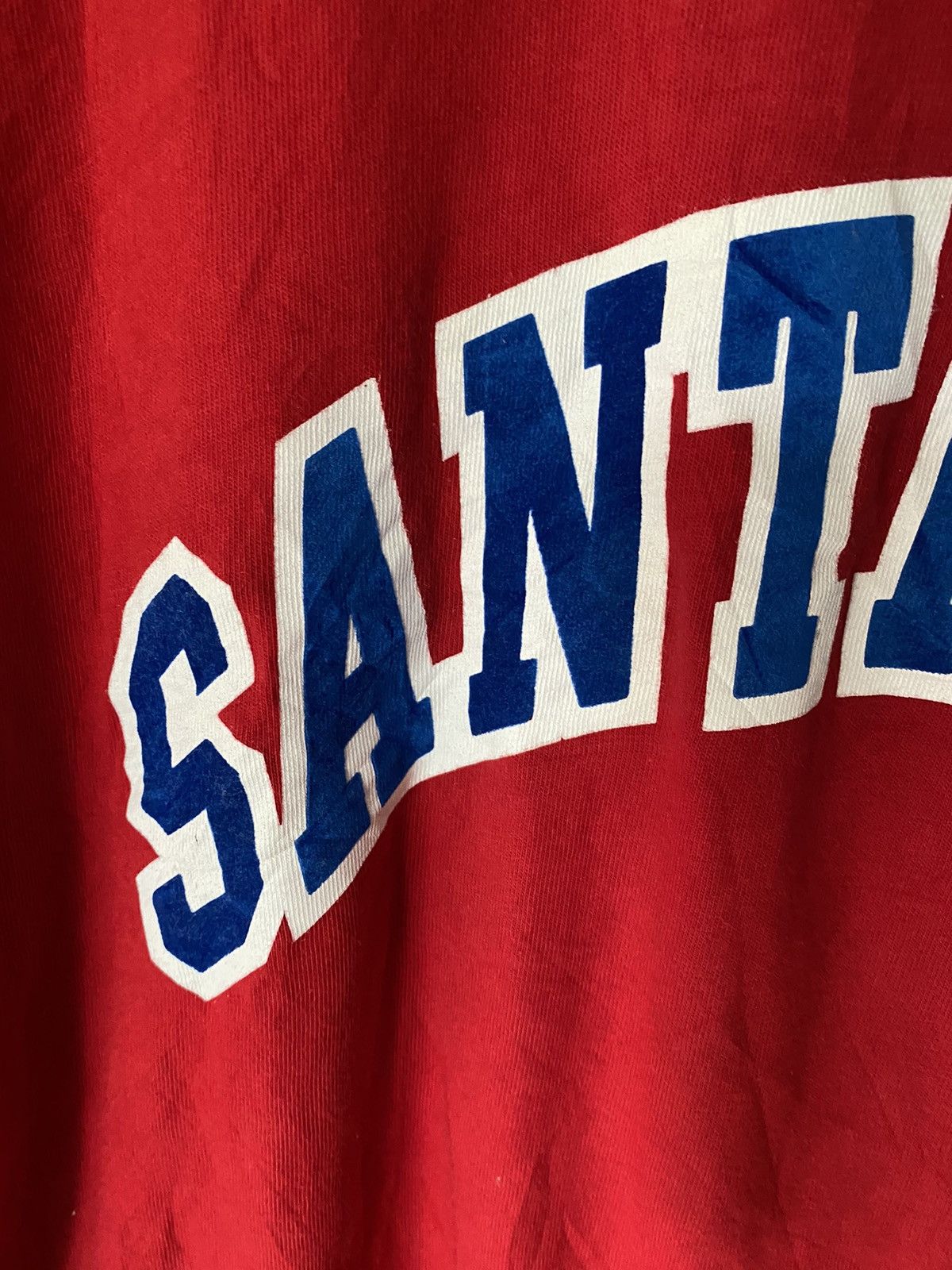 Japanese Brand 2000s SANTASTIC Saru Red blue logo Size US XL / EU 56 / 4 - 4 Thumbnail