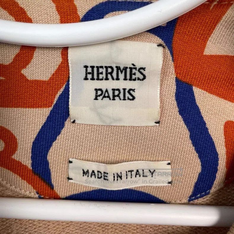 Hermes Hermes Cotton Printed Jacket - Brown Size XS / US 0-2 / IT 36-38 - 5 Thumbnail