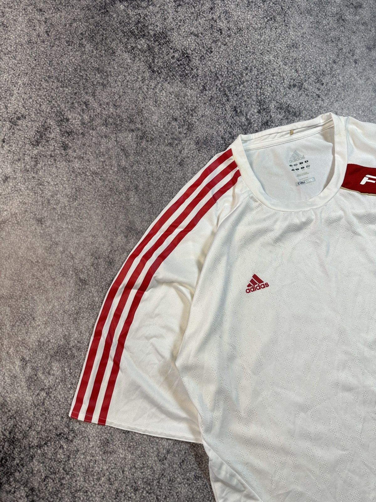 Adidas × Vintage Y2K Vintage Adidas F-50 T-shirt Streetwear Rare Casual Logo Size US L / EU 52-54 / 3 - 2 Thumbnail
