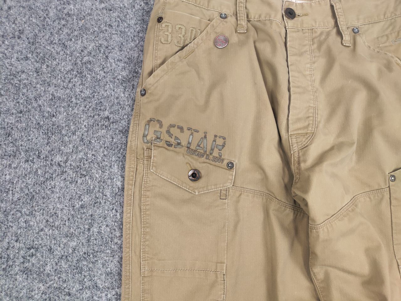 G-Star Vintage G Star raw General lows 5620 canvas cargo pants Size US 33 - 9 Thumbnail