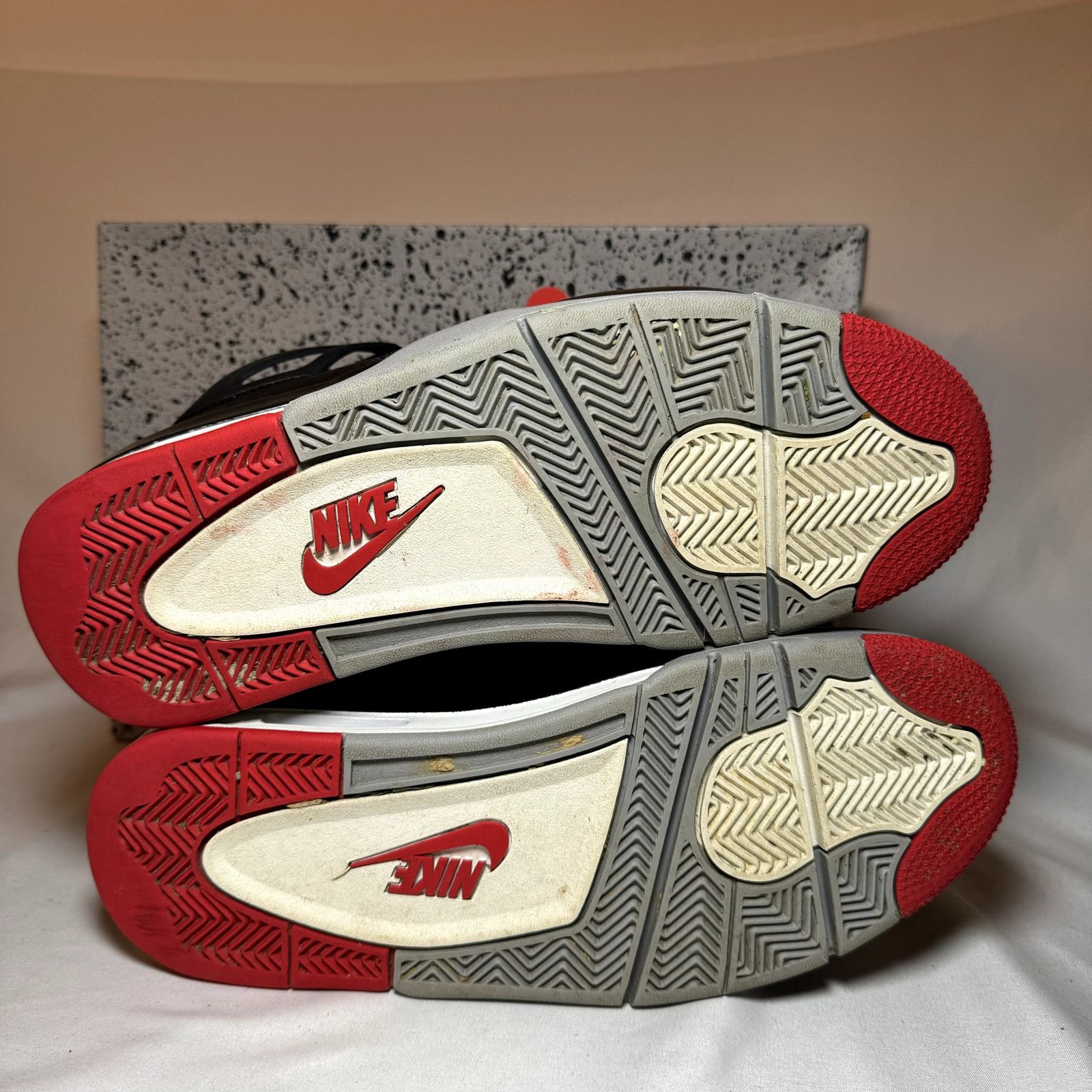Jordan Brand × Nike Size 9.5 - Air Jordan 4 Retro Bred Reimagined Men's Shoes Size US 9.5 / EU 42-43 - 6 Thumbnail
