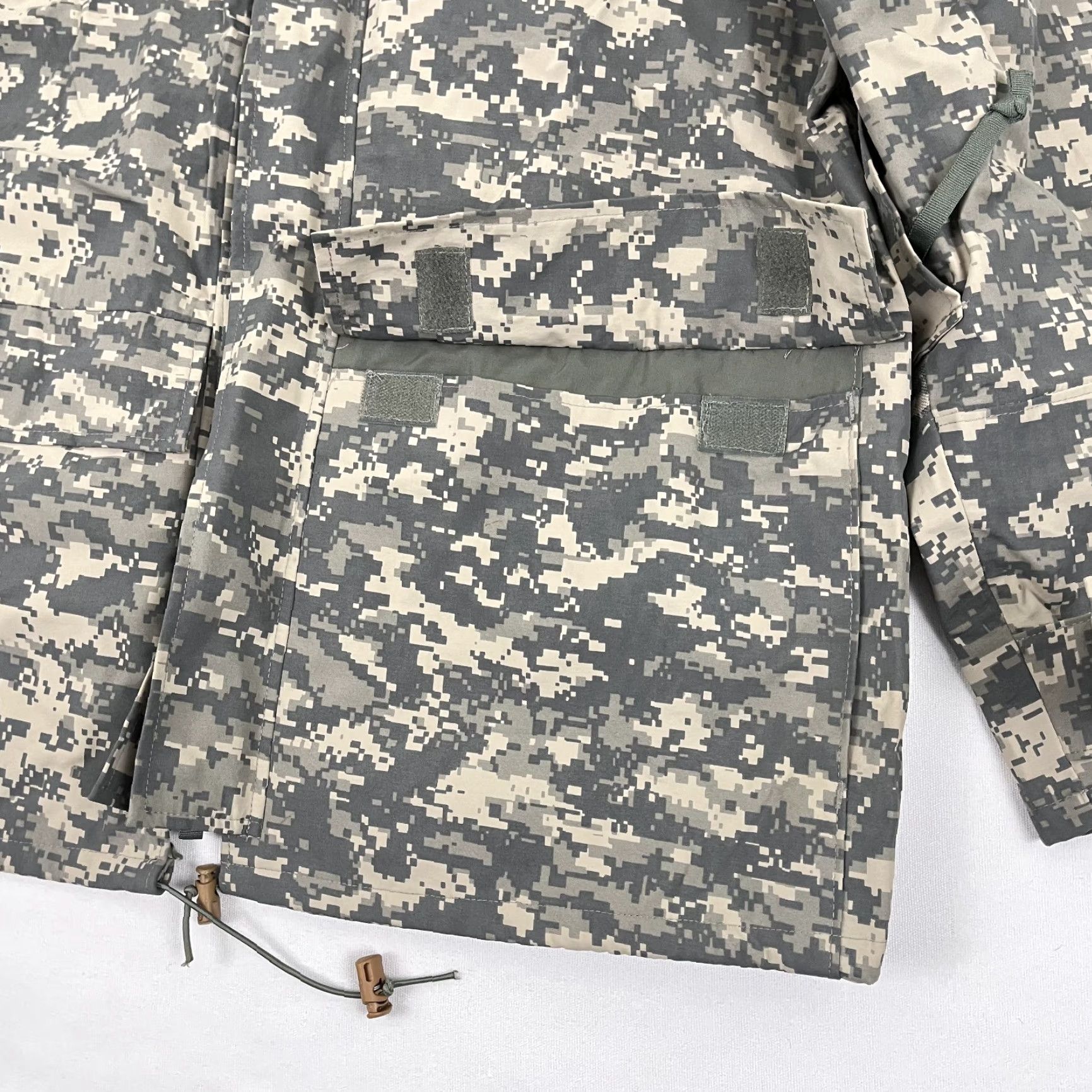 Vintage Tru-Spec H2O ECWCS Parka Green Digital Camo Mens Large Regular Military Army ACU Parka Size US L / EU 52-54 / 3 - 7 Thumbnail