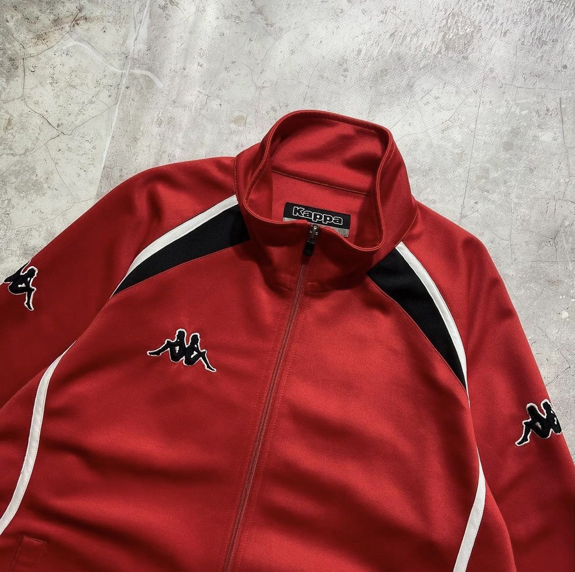 Kappa × Vintage Kappa zip up Jersey Size US L / EU 52-54 / 3 - 2 Thumbnail