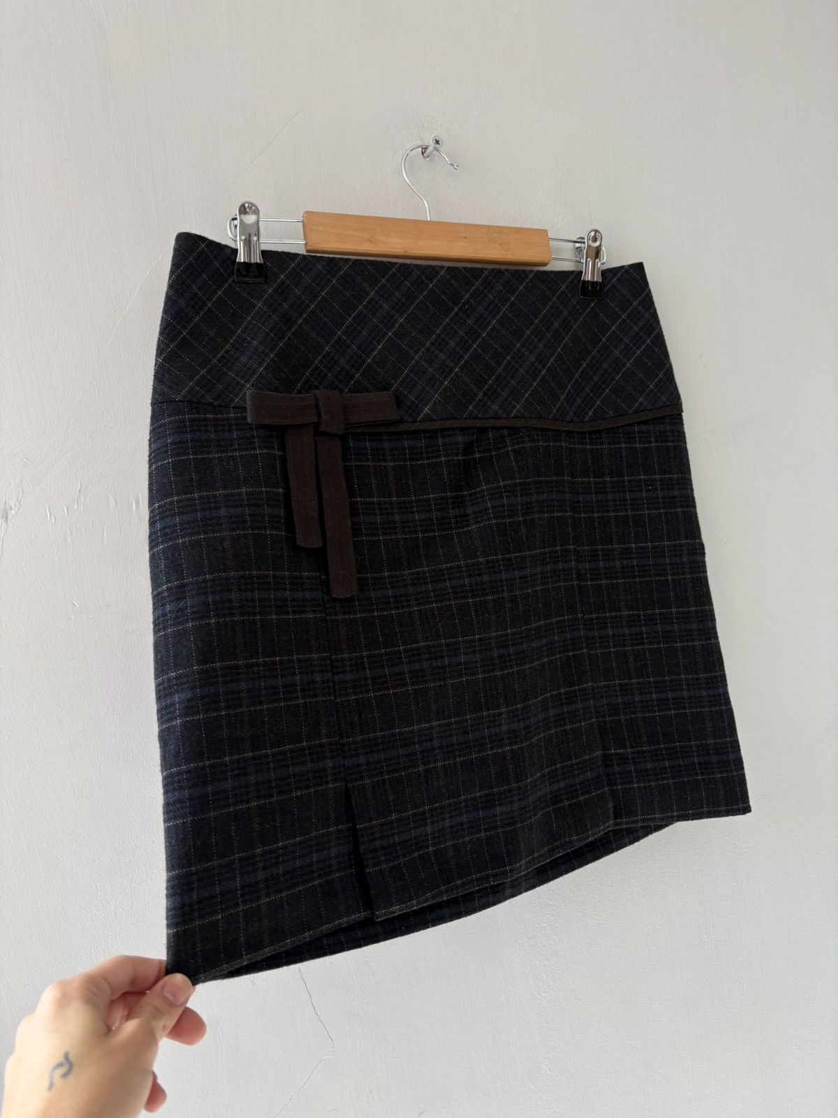 Vintage Herry wool skirt Size 26" / US 2 / IT 38 - 8 Thumbnail