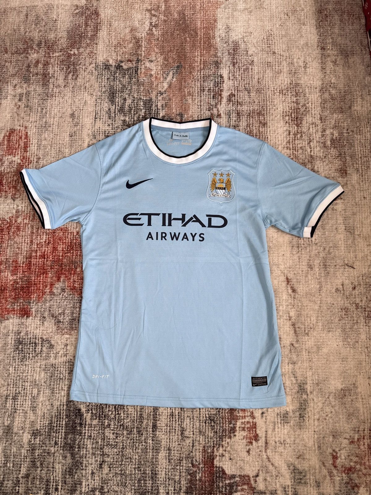 Nike Manchester City Home Retro Soccer Jersey Nike Vtg Ftbl Shirt Size US M / EU 48-50 / 2 - 1 Thumbnail