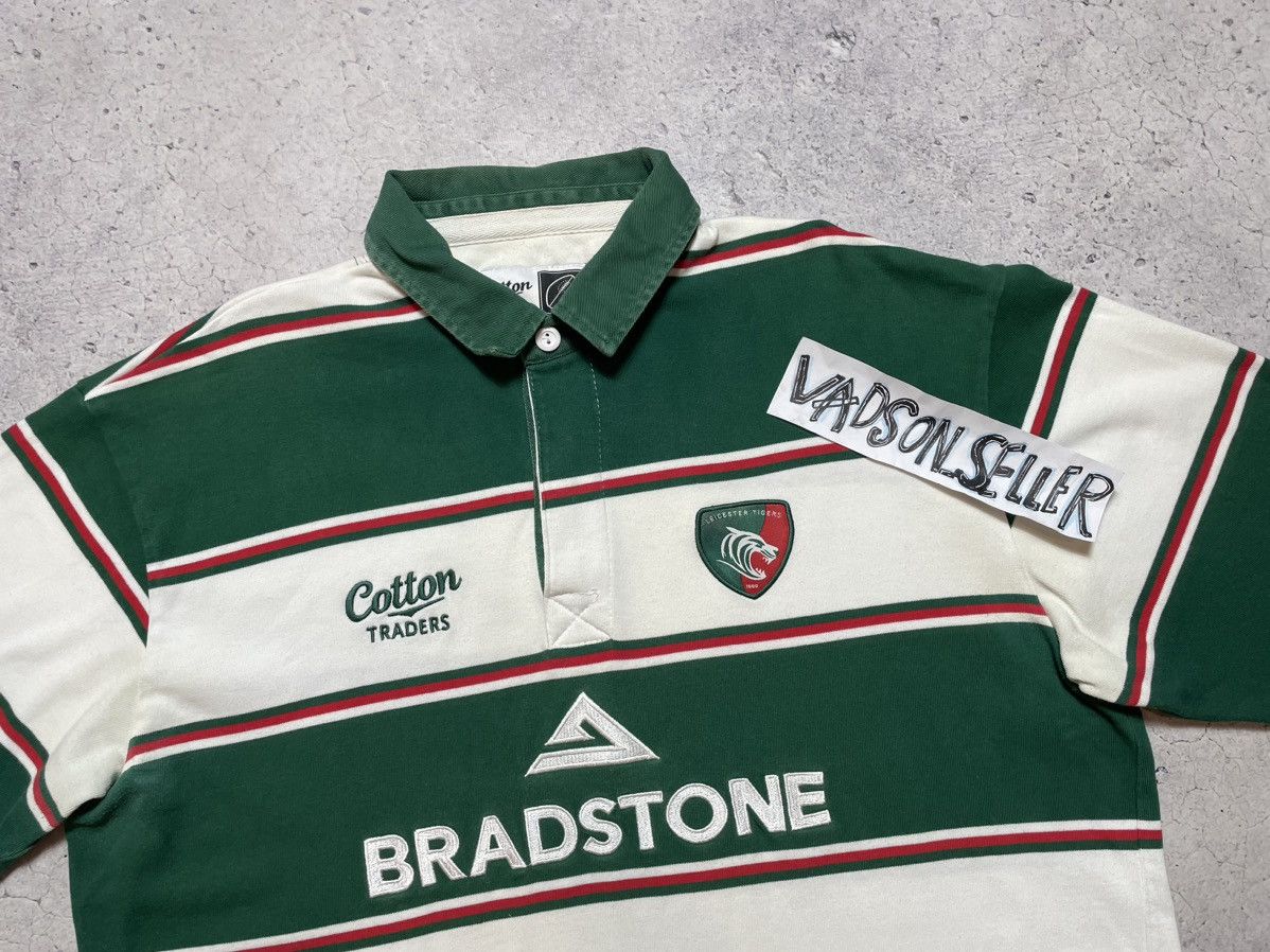 Cotton Traders Vintage Polo Rugby Jersey Cotton Traders Leicester Tigers Size US XL / EU 56 / 4 - 6 Thumbnail