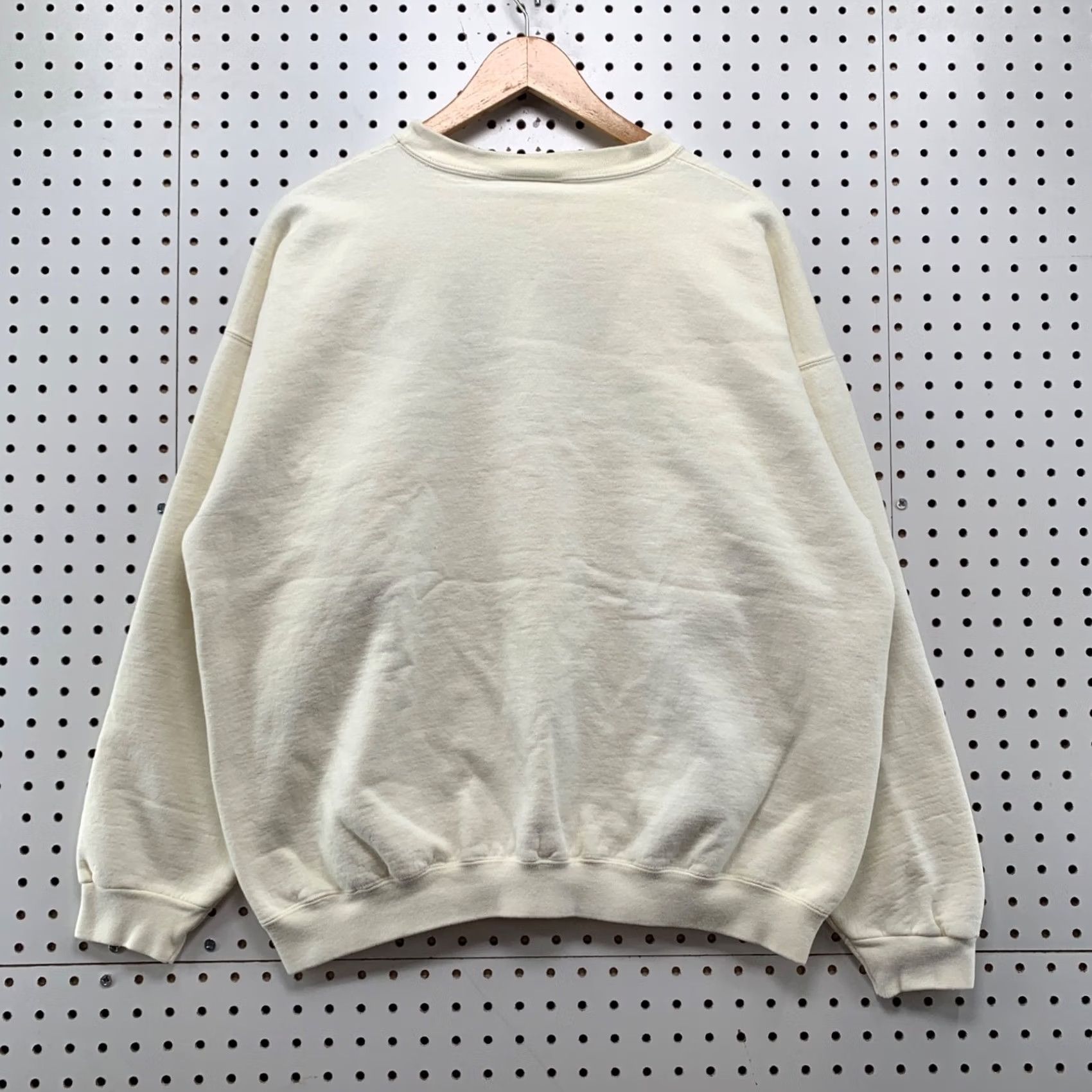 Hanes VINTAGE International Truck Crewneck Sweatshirt Mens Large Beige Fleece USA Size US L / EU 52-54 / 3 - 2 Thumbnail