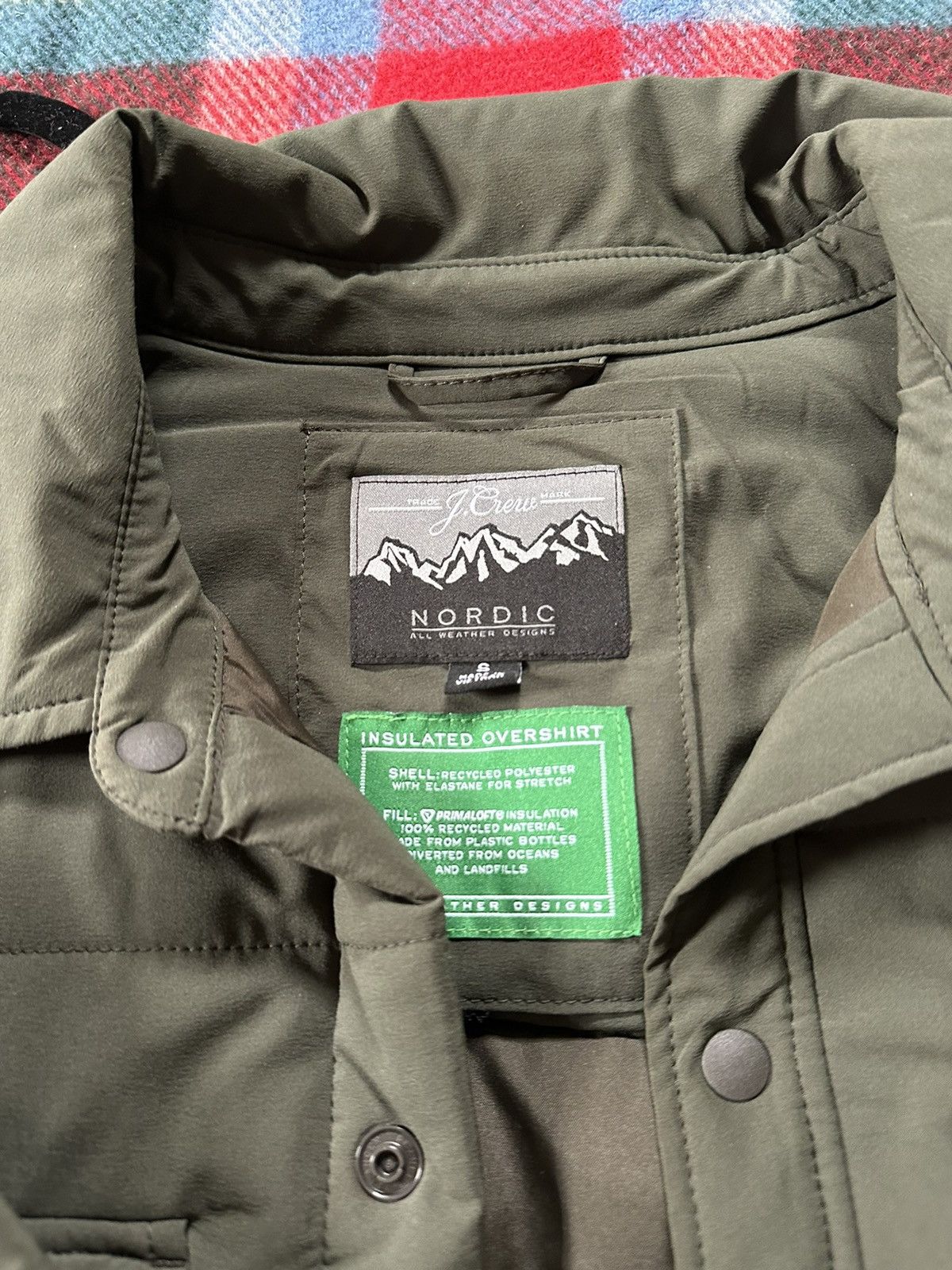 J.Crew Primaloft JCrew snap over shirt Size US S / EU 44-46 / 1 - 2 Thumbnail