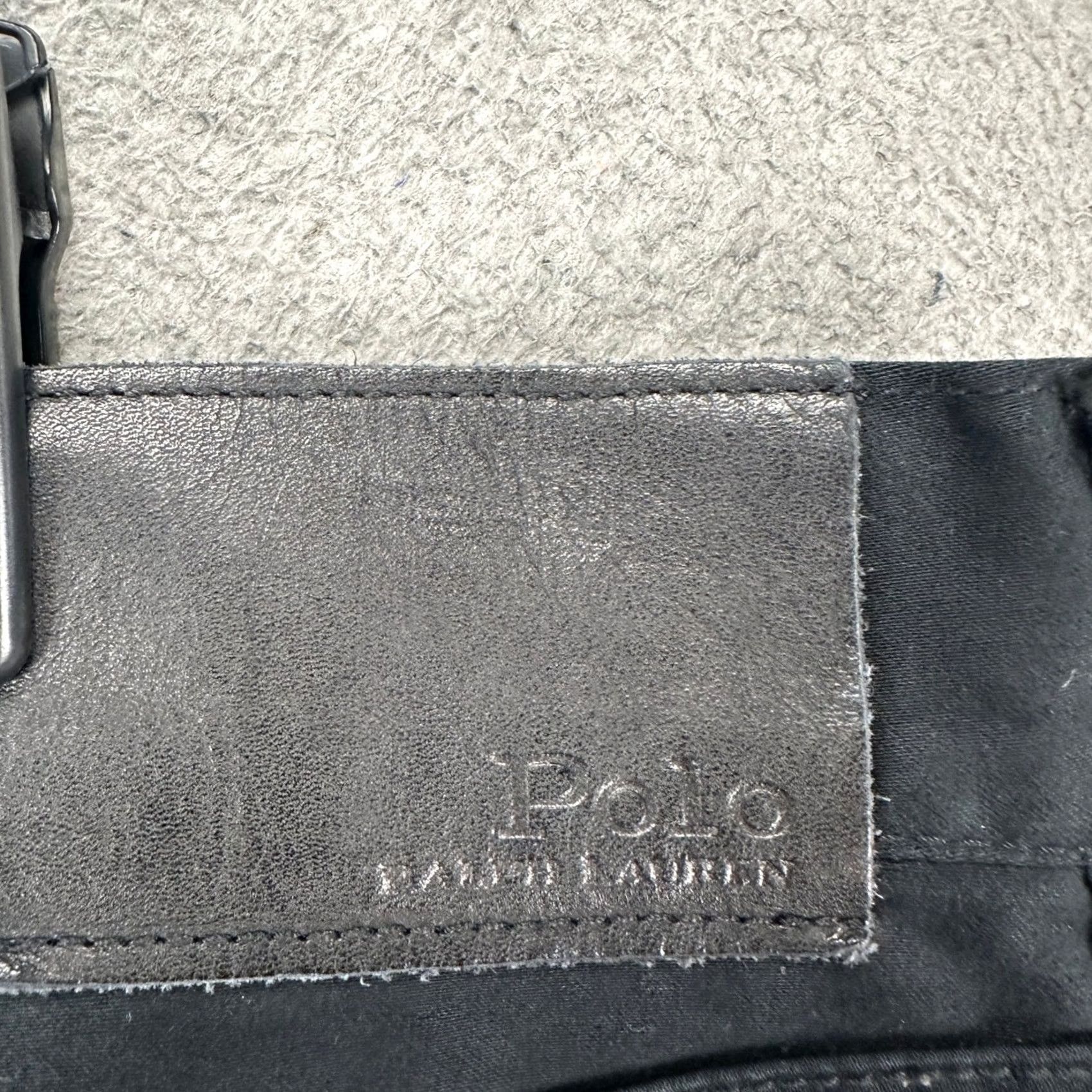 Polo Ralph Lauren Polo Ralph Lauren Jeans Mens Straight Soft 38X32 Black 5 Pockets Denim Jeans Routine Casual Size US M / EU 48-50 / 2 - 5 Thumbnail